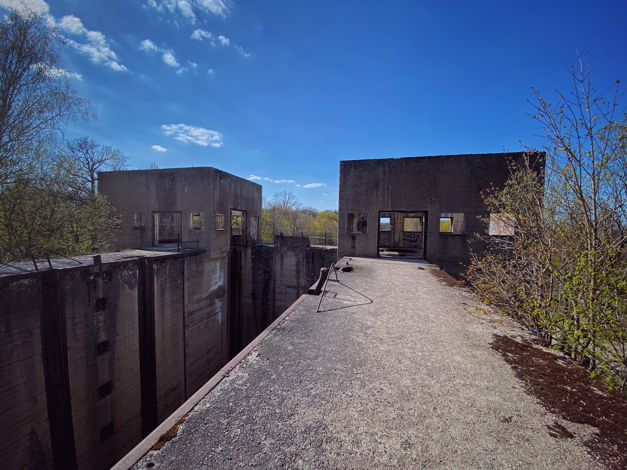 Entry #7. Lock No. 5 of the Masurian Canal (Georgenfelde) - My, Kaliningrad, Kaliningrad region, Gateway, Travels, Story, Acrophobia, Structure, sights, Longpost