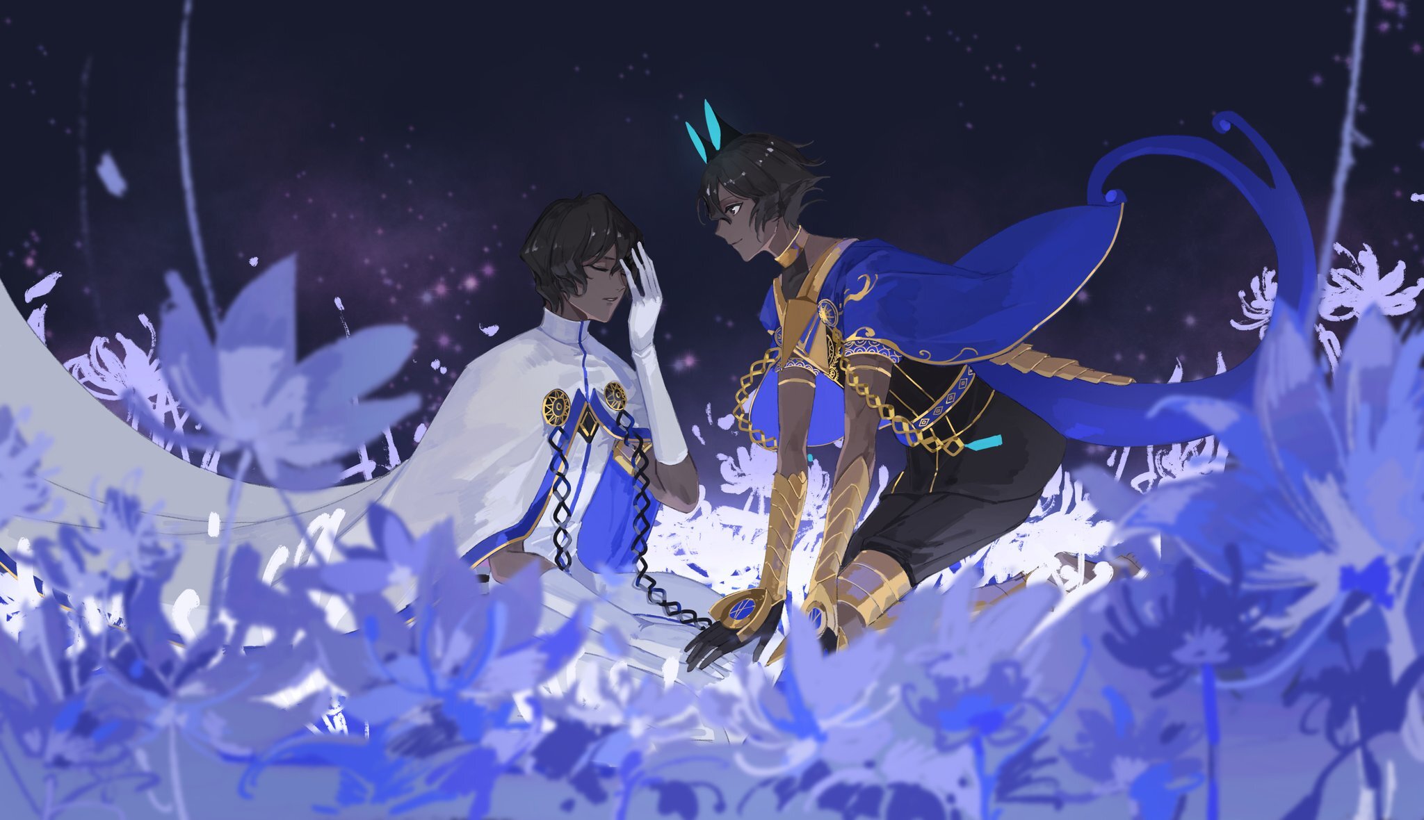 Arjuna - Anime, Anime art, Fate, Fate grand order, Arjuna, Longpost