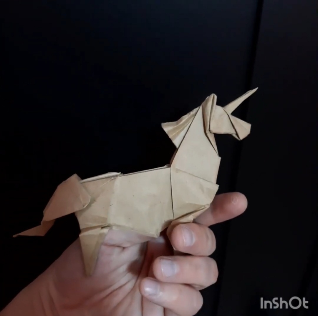 Origami Unicorn (Yosuke Muroya) - Origami, Unicorn, Video, Youtube, Longpost