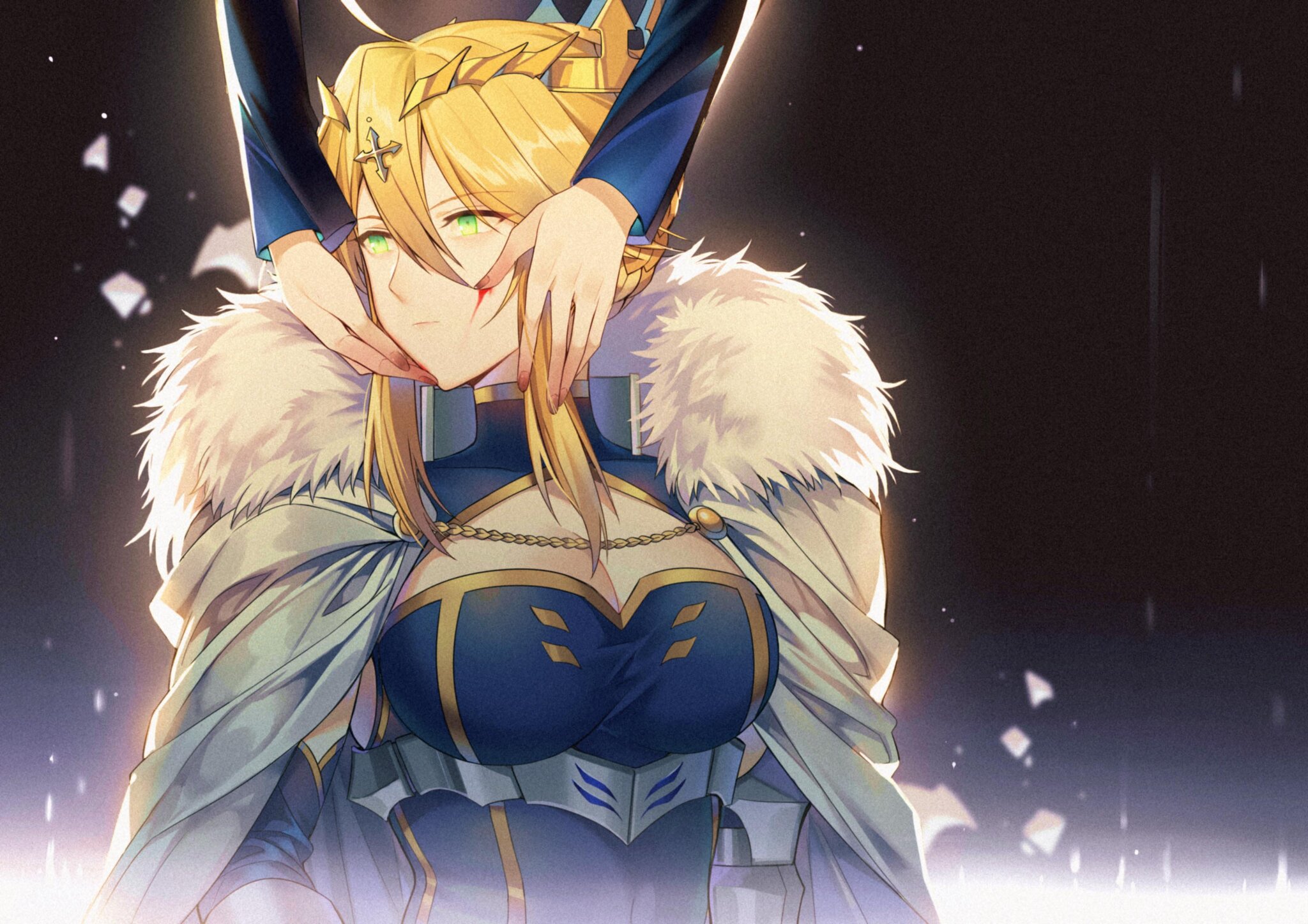 King Arthur - Anime, Anime art, Fate, Fate grand order, Fate-stay night, Artoria pendragon, Artoria pendragon lancer, Saber alter, Yorukun, Longpost