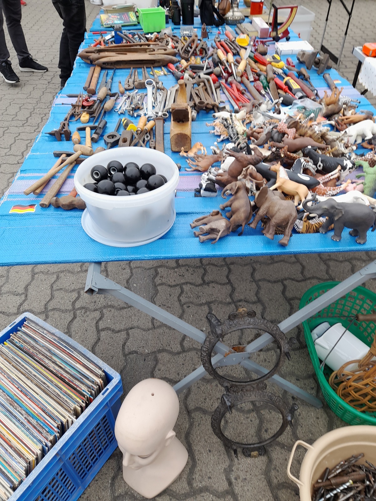 Two flea markets in one day, or a Sunday walk - My, Travels, Truckers, Туристы, Germany, Longpost, Swap meet