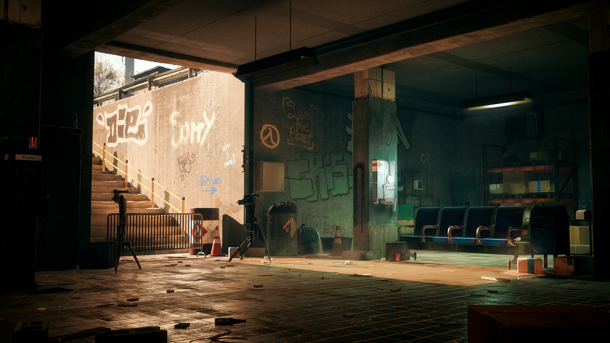 Somewhere in City 17 - Half-life, Half-life 2, City 17, Valve, Art, Unreal Engine 4