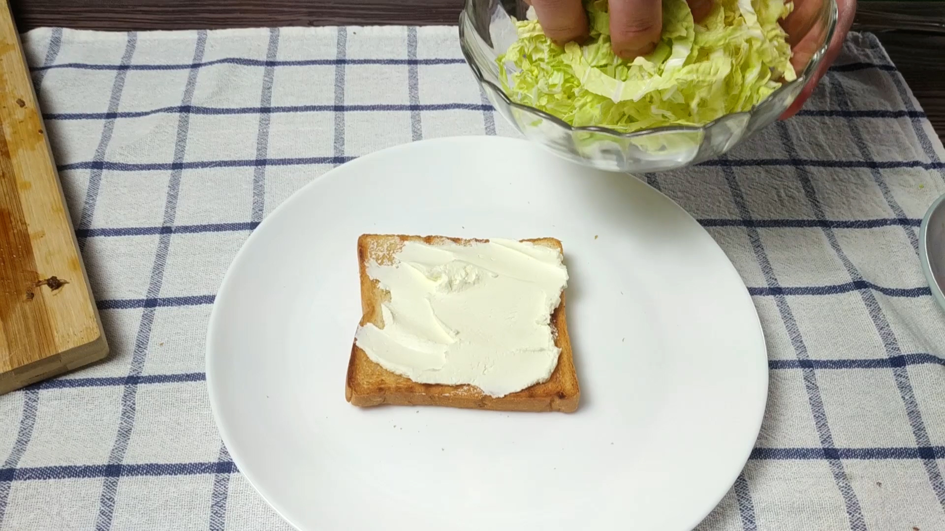 Сэндвич со свиными ребрами и овощами | Пикабу