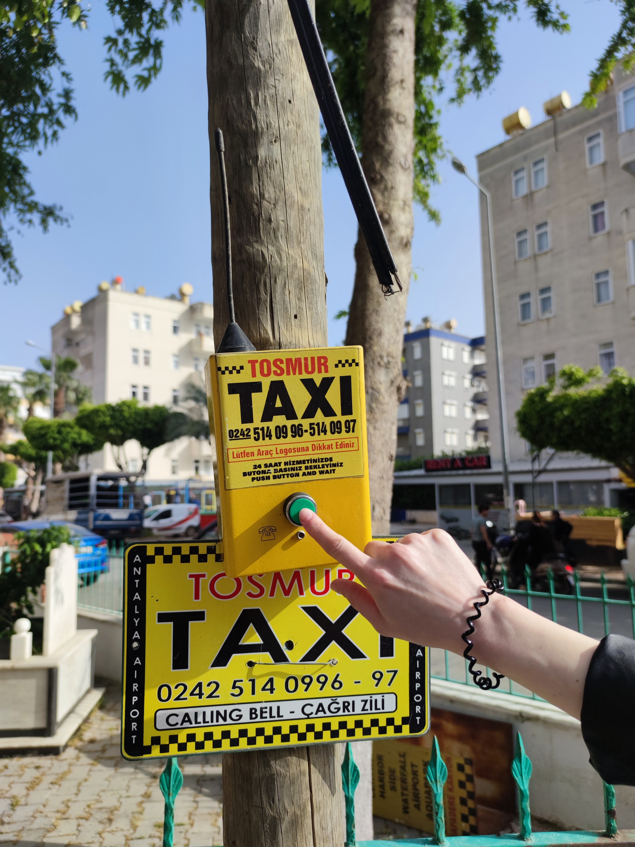 Такси турции