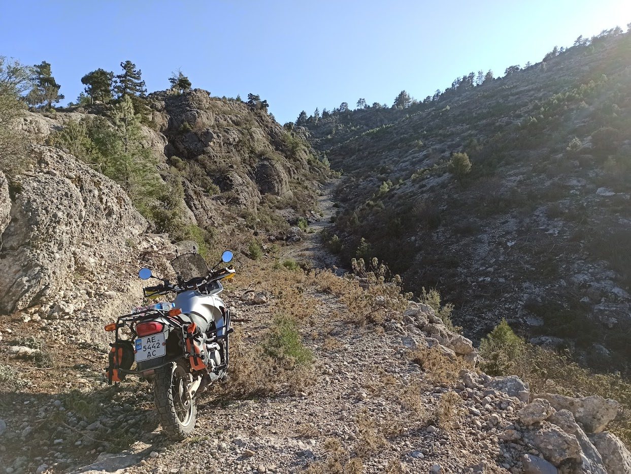 Transalp 650 and Turkey #2 - My, Mobile photography, Tourism, The mountains, Moto, Travels, Turkey, Antalya, Honda Transalp, Tour Enduro, Longpost