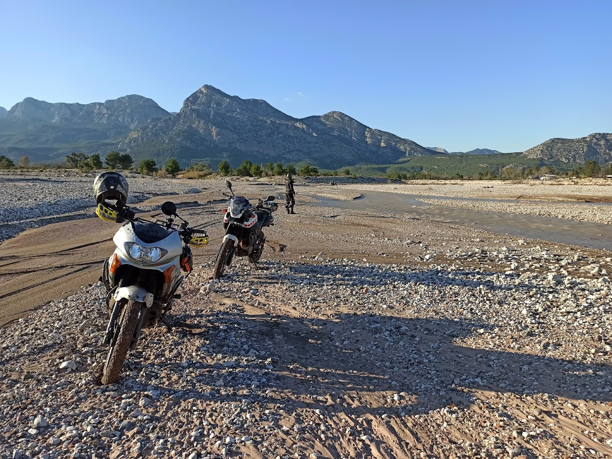 Transalp 650 and Turkey #2 - My, Mobile photography, Tourism, The mountains, Moto, Travels, Turkey, Antalya, Honda Transalp, Tour Enduro, Longpost