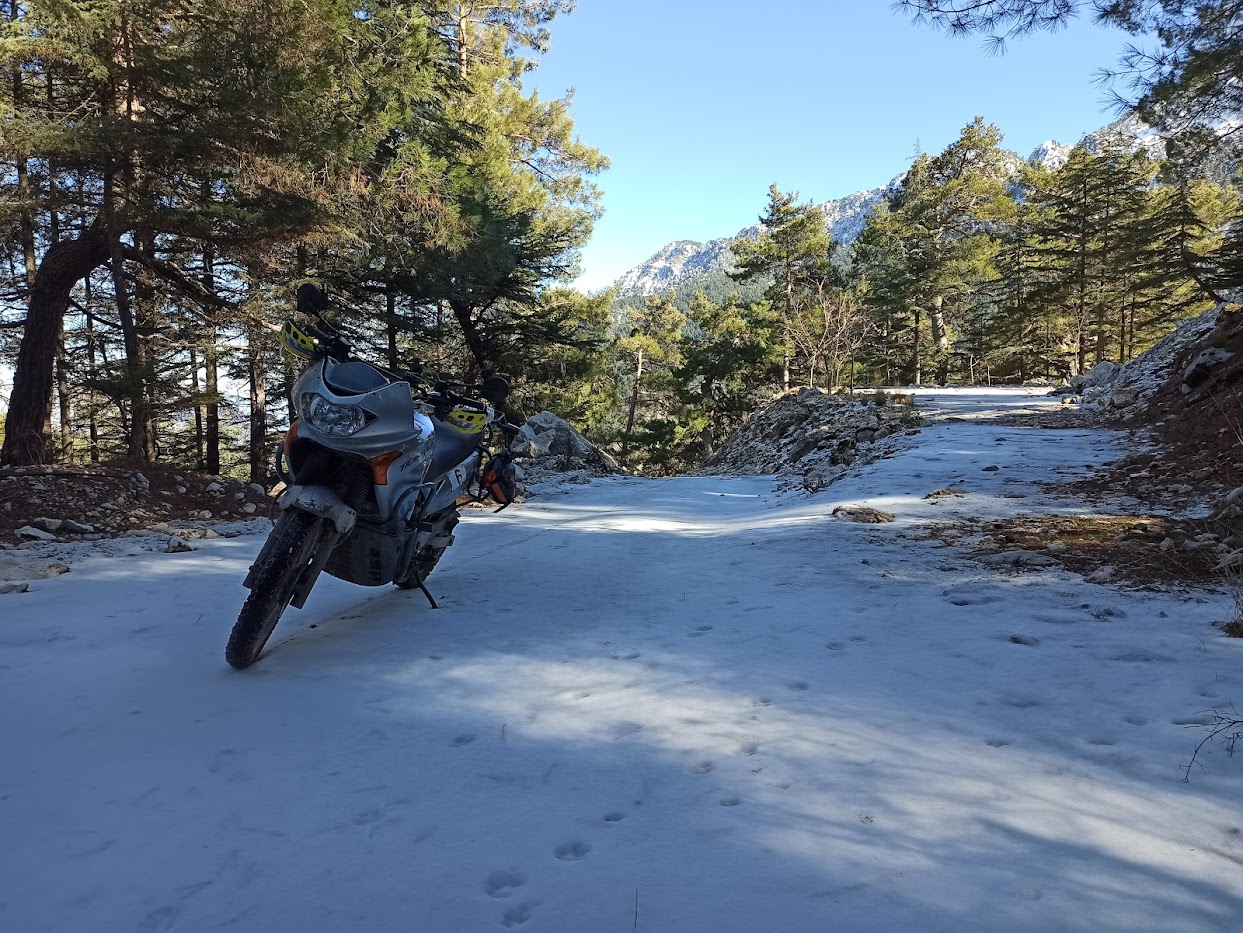 Transalp 650 and Turkey #2 - My, Mobile photography, Tourism, The mountains, Moto, Travels, Turkey, Antalya, Honda Transalp, Tour Enduro, Longpost