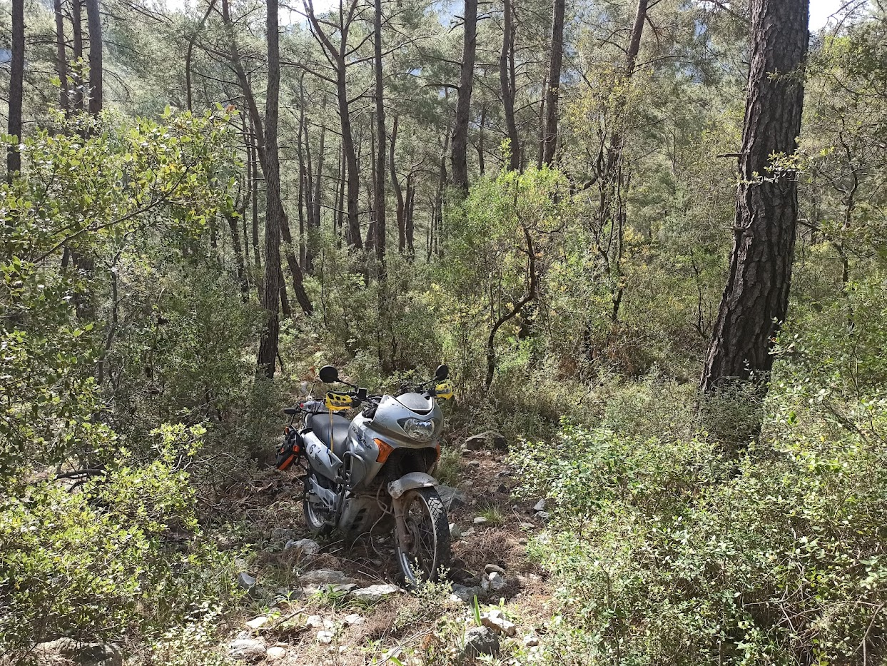 Transalp 650 and Turkey #4 - My, Mobile photography, Tourism, Moto, The mountains, Turkey, Antalya, Honda Transalp, Tour Enduro, Travels, Longpost