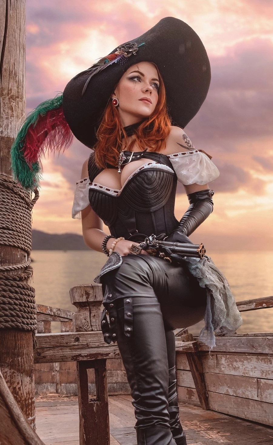 Sea Robber - Cosplay, Girls, Pirates, Redheads, Irina meier