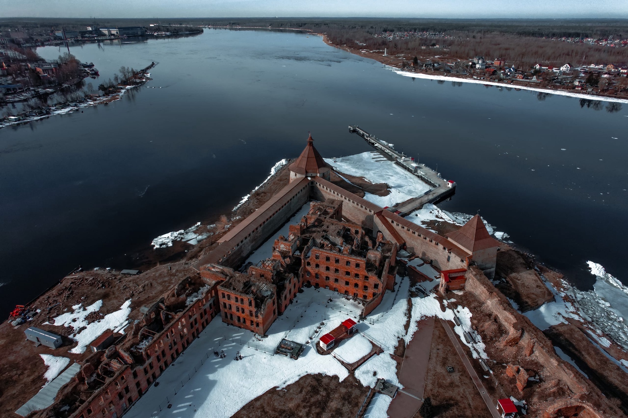 Fortress Oreshek in the Leningrad region - My, sights, Temple, Church, Museum, Architecture, Monument, Fortress "Oreshek", Longpost