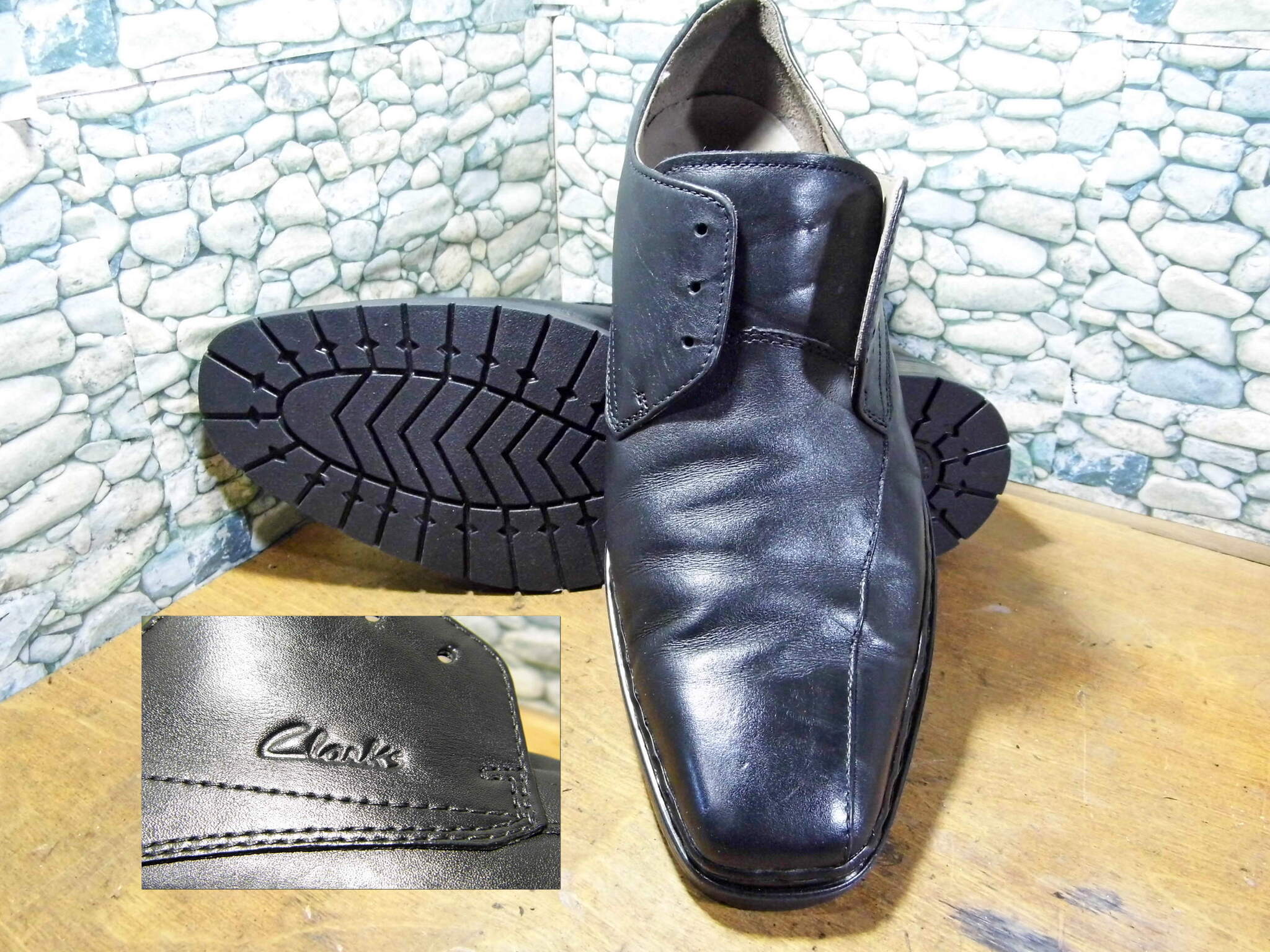 Туфли Clarks с рассыпавшейся подошвой - ставим новую! - Моё, Ремонт обуви, Обувь, Длиннопост