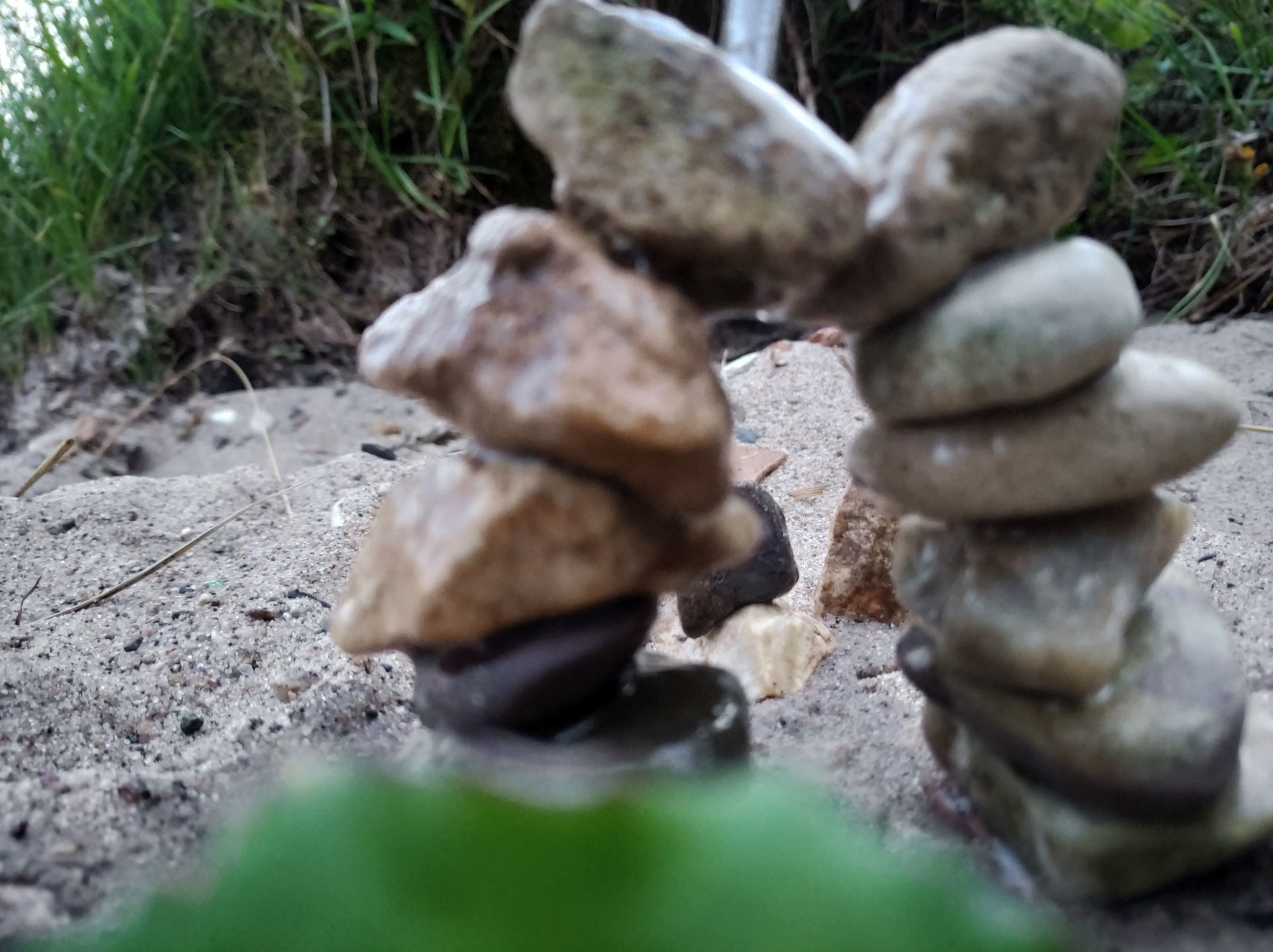 Pebbles Balance stones Hobby - My, A rock, Hobby, Natural stones, Longpost