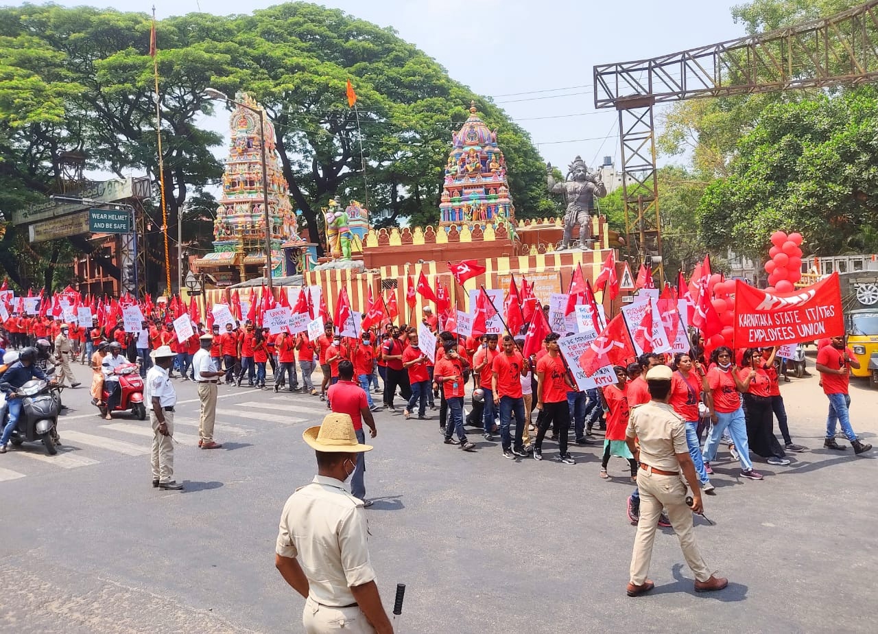 Red May Day 2022. Part 3. Annual selection of photos from around the world - 1st of May, India, Communism, Sri Lanka, Lenin, Stalin, Swaziland, Turkey, Union, Longpost