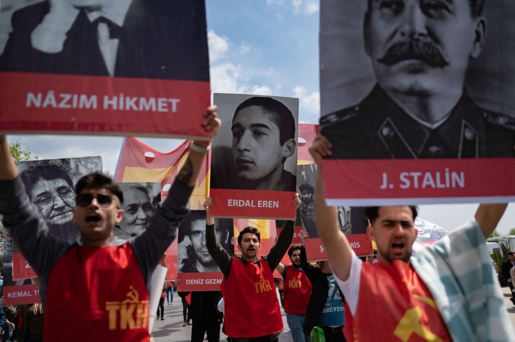 Red May Day 2022. Part 3. Annual selection of photos from around the world - 1st of May, India, Communism, Sri Lanka, Lenin, Stalin, Swaziland, Turkey, Union, Longpost