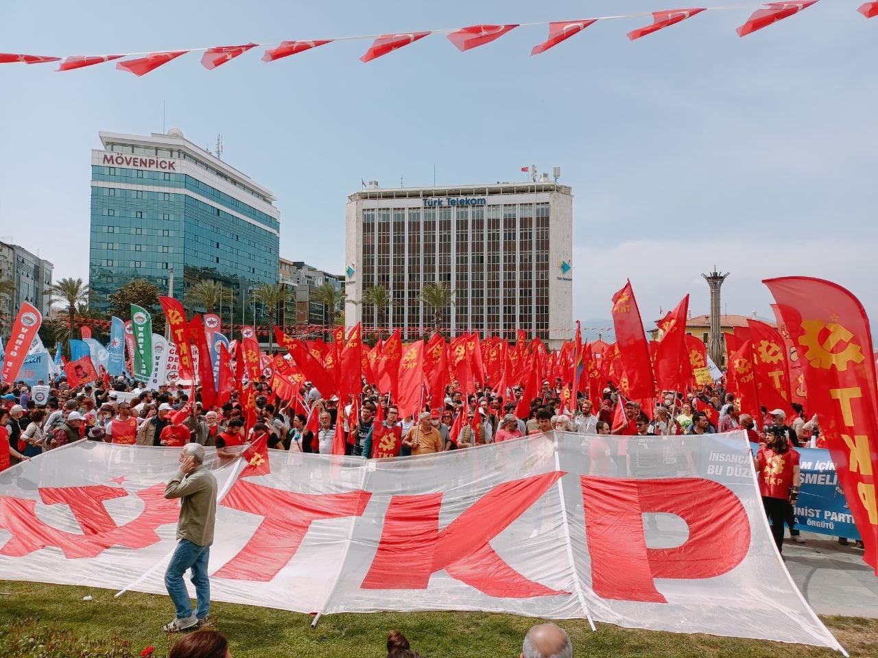 Red May Day 2022. Part 3. Annual selection of photos from around the world - 1st of May, India, Communism, Sri Lanka, Lenin, Stalin, Swaziland, Turkey, Union, Longpost