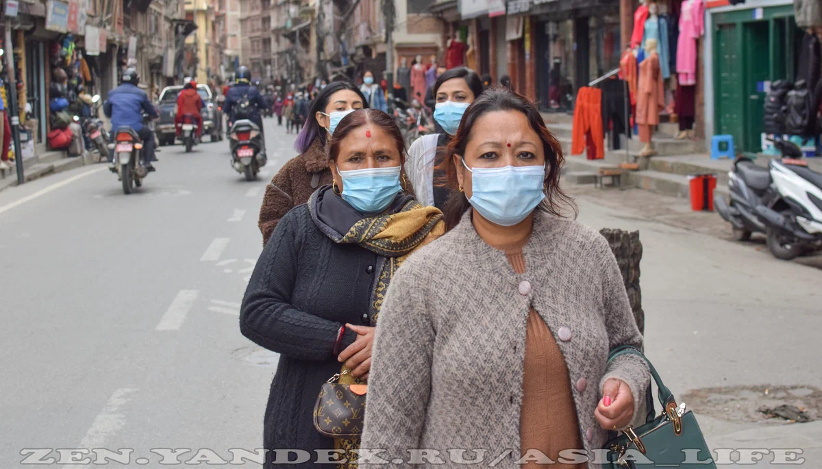 The city where I didn't want to take off my mask - My, Living abroad, Asians, Nepal, Travels, Country, Town, A life, Video, Youtube, Longpost