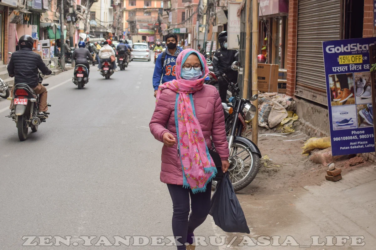 The city where I didn't want to take off my mask - My, Living abroad, Asians, Nepal, Travels, Country, Town, A life, Video, Youtube, Longpost