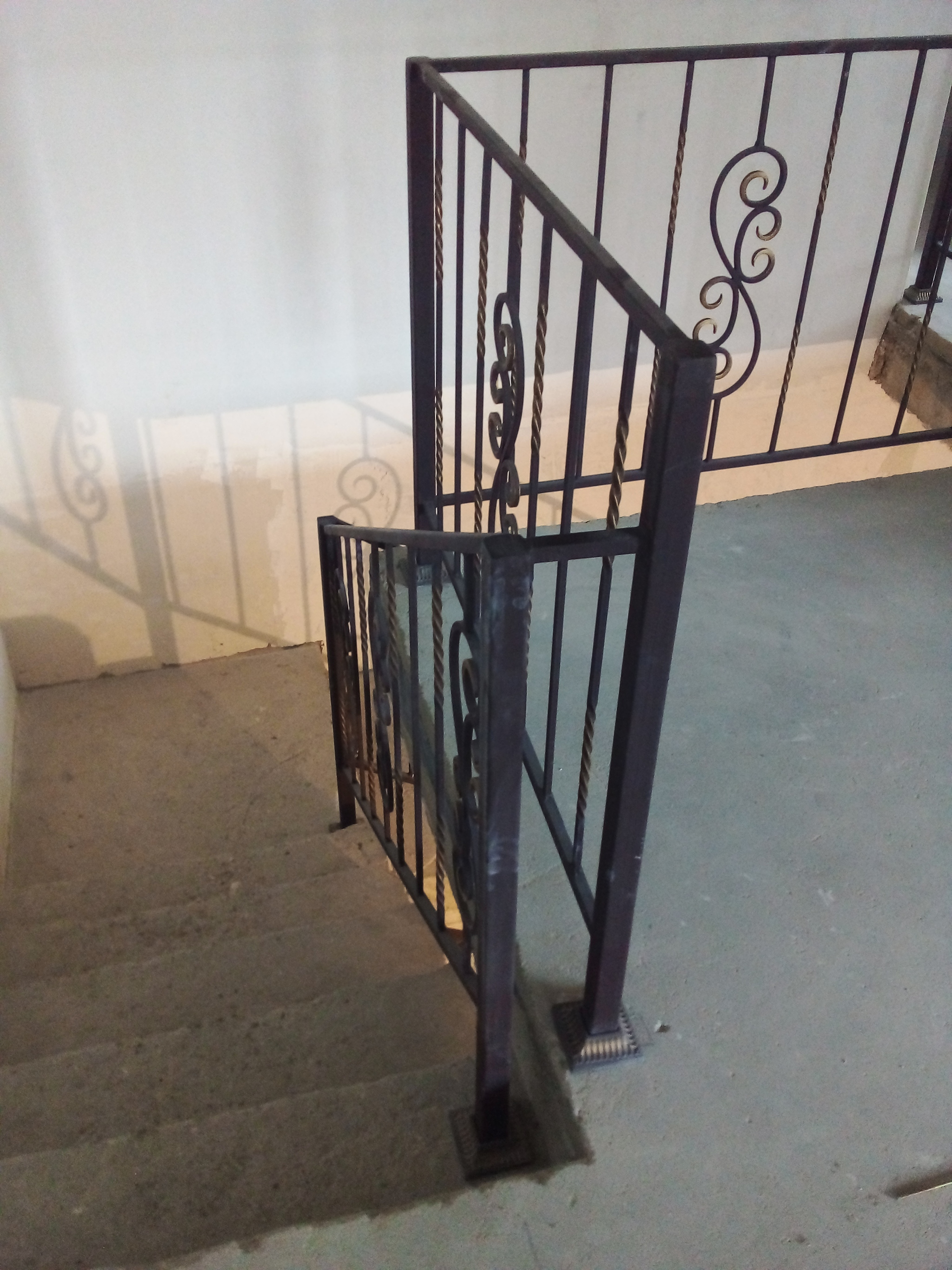 railing - My, Welding, Railings, Metal products, Longpost