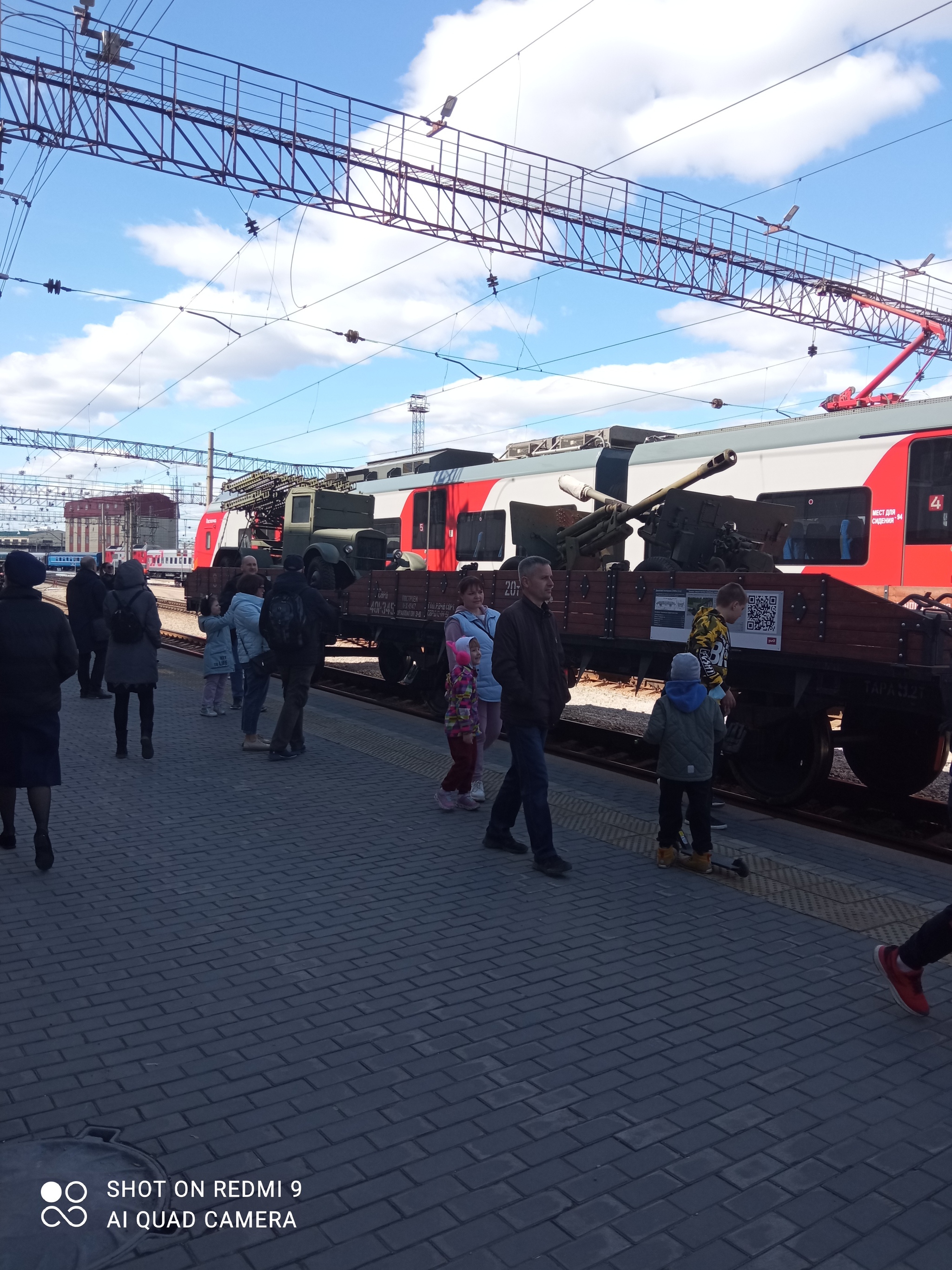 Поезд Победы в Екатеринбурге | Пикабу