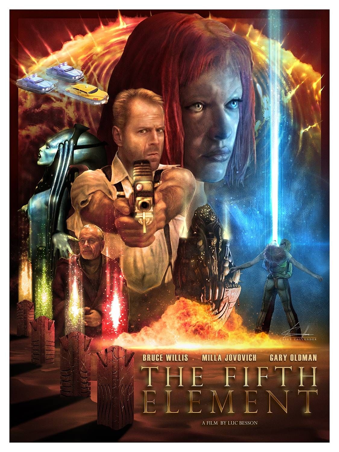 5 элементный. Пятый элемент 1997 Постер. The Fifth element 1997 poster.