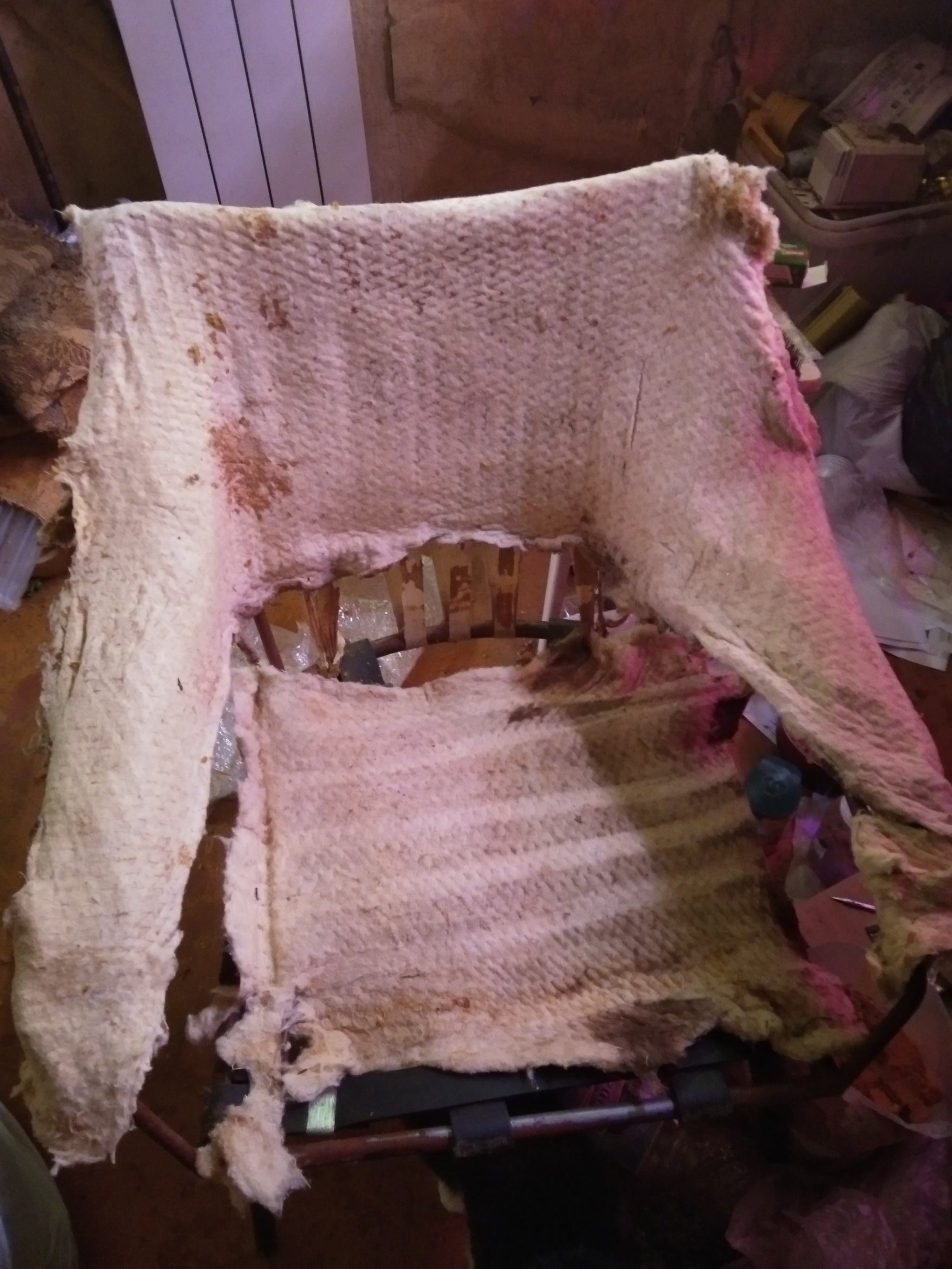 Remaking an old armchair with your own hands - My, House, Armchair, Longpost, Repair, Restoration, Needlework with process