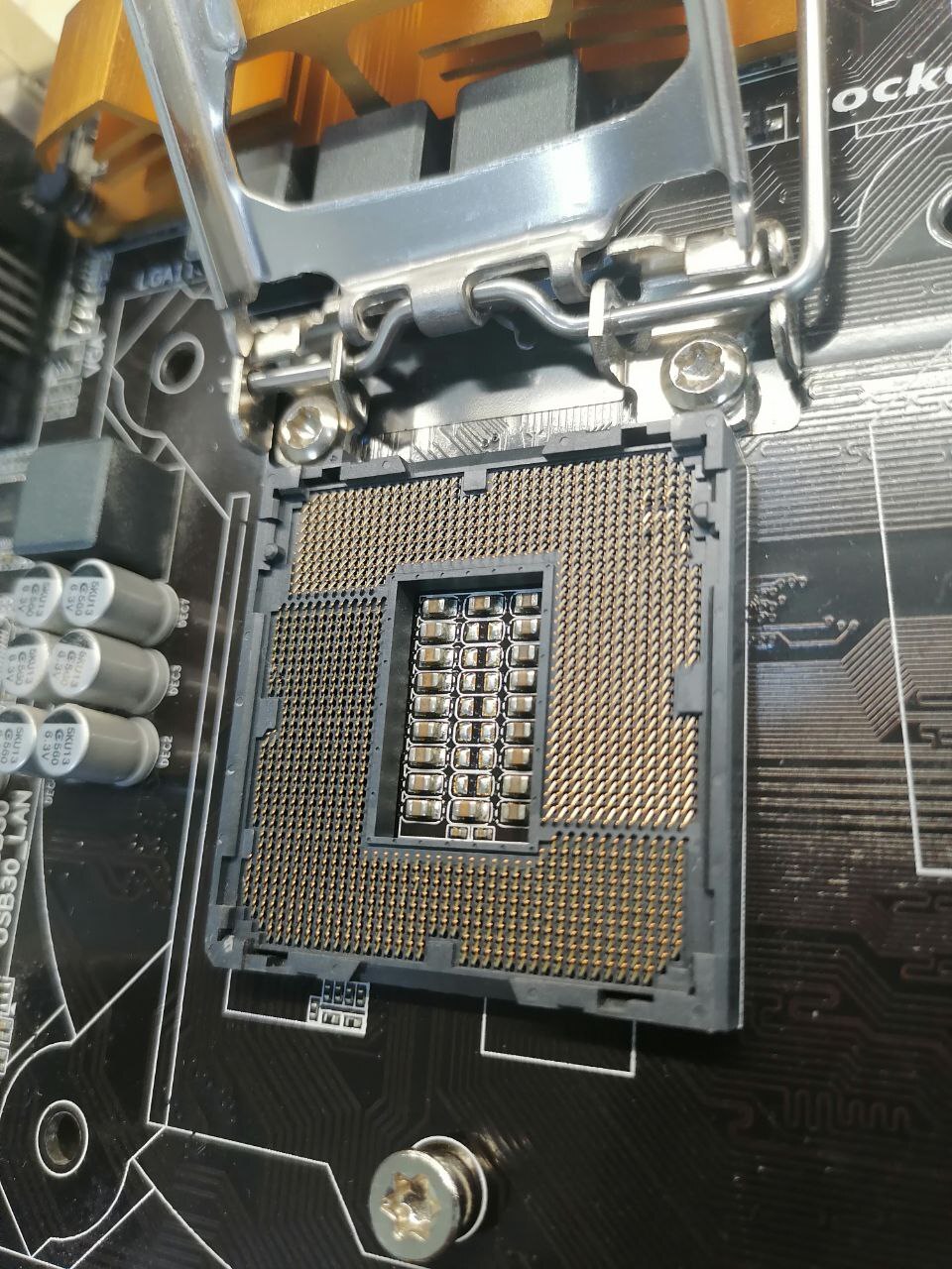 Under-repair of the motherboard on the 1150 socket - My, Repair of equipment, Repair, Electronics, Motherboard, Breaking, Longpost