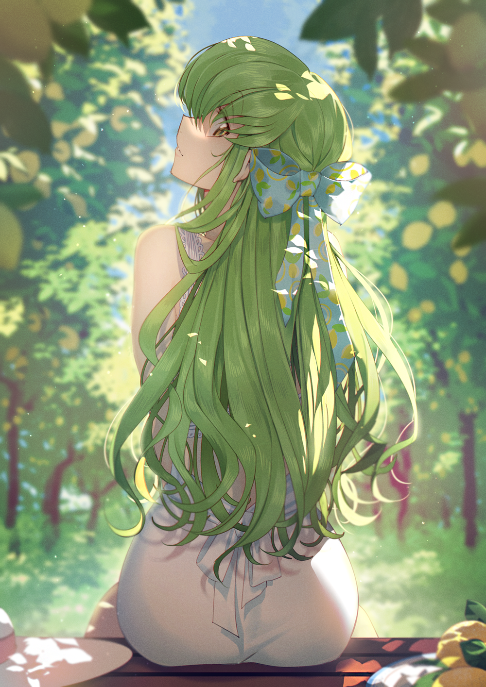 C.C - Anime art, Anime, CC (Code Geass), Code geass