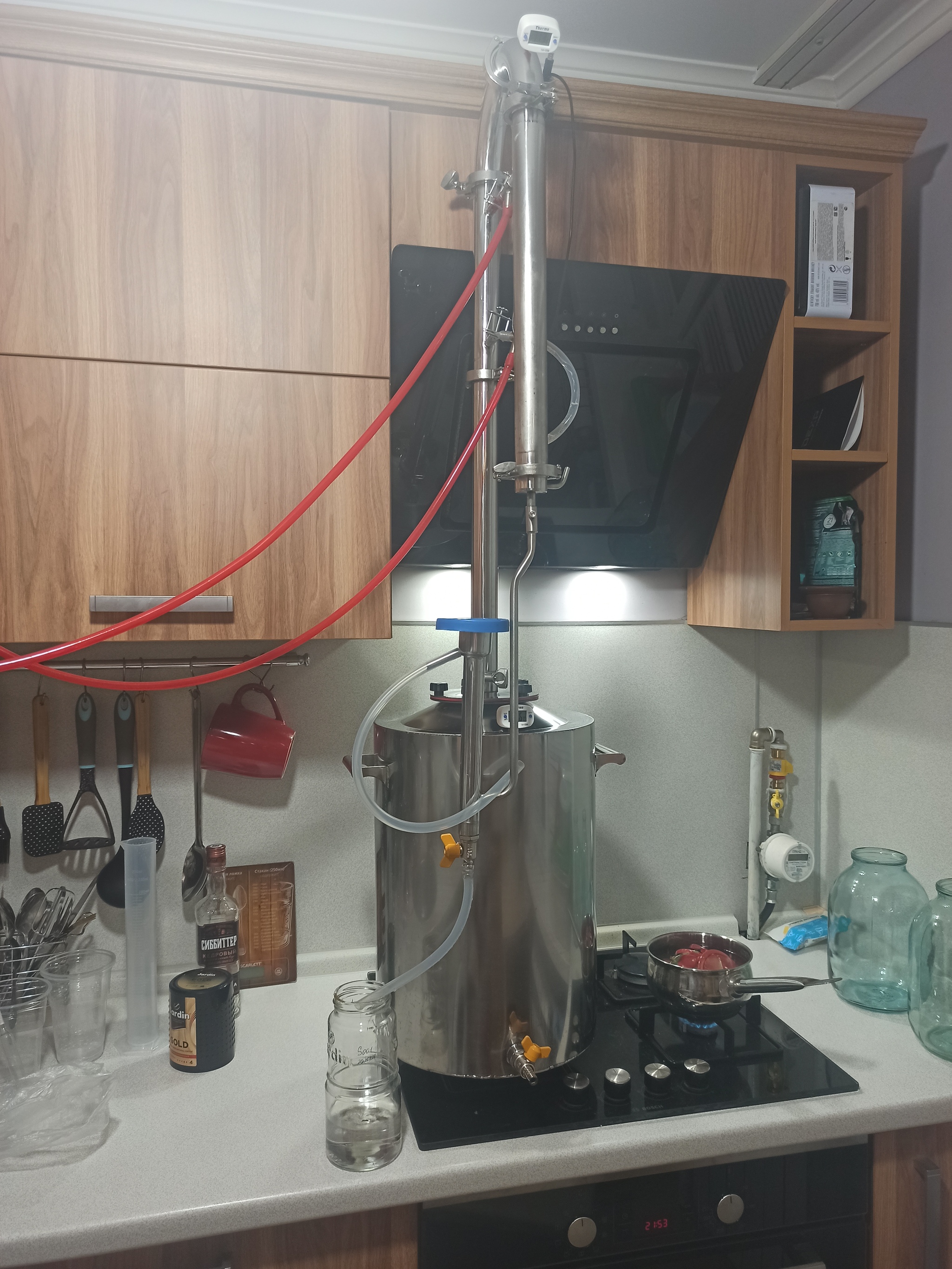 Anniversary of my hobby - My, Home brewing, Moonshine, Alcohol mashine, Alcohol, Tincture, Longpost