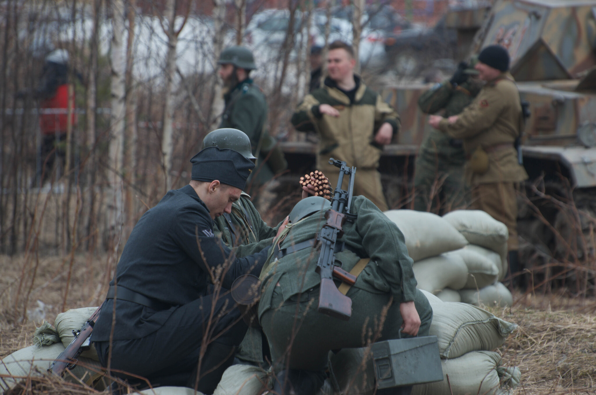 Военно-патриотическая реконструкция«ШАГ В БЕССМЕРТИЕ» | Пикабу