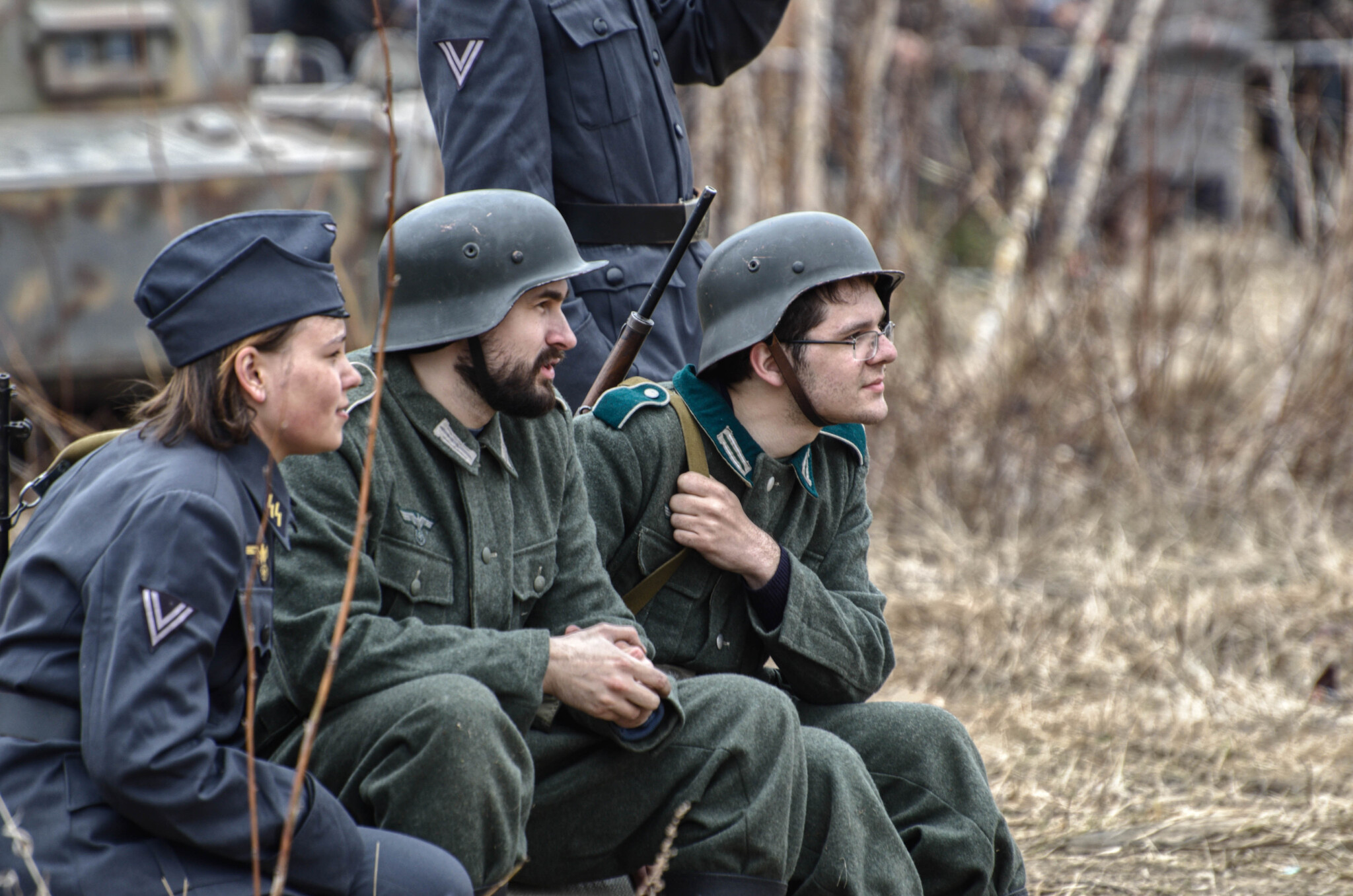 Военно-патриотическая реконструкция«ШАГ В БЕССМЕРТИЕ» | Пикабу