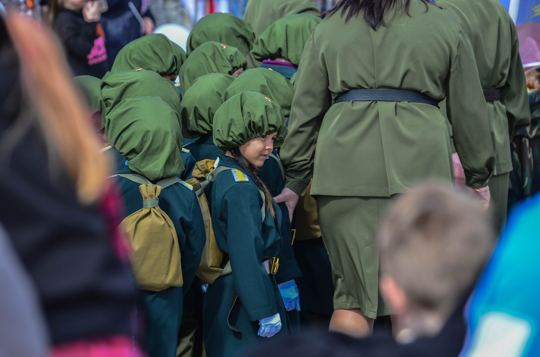 May 9 in the Soviet - My, Soviet, KhMAO, May 9 - Victory Day, Children, Parents and children, Upbringing, Kindergarten, Russia, Yugorsk, The Great Patriotic War, Red Army, Longpost