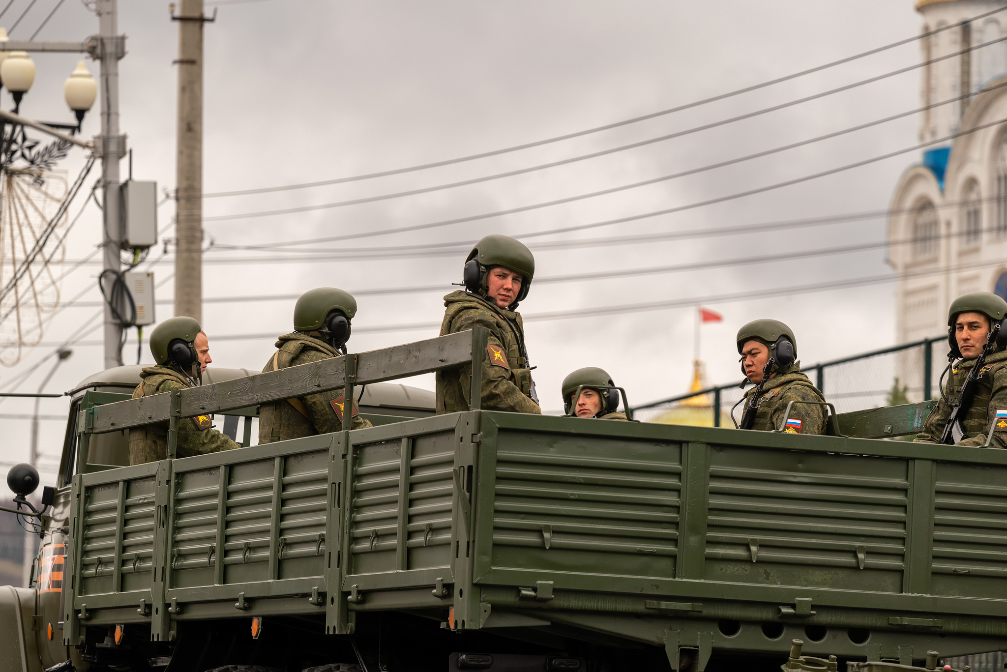 Небольшой бэкстейдж Парад Победы 2022 - Моё, Парад Победы, Военная техника, Солдаты, Военные, Техника, Армия, Оружие, Длиннопост, Южно-Сахалинск