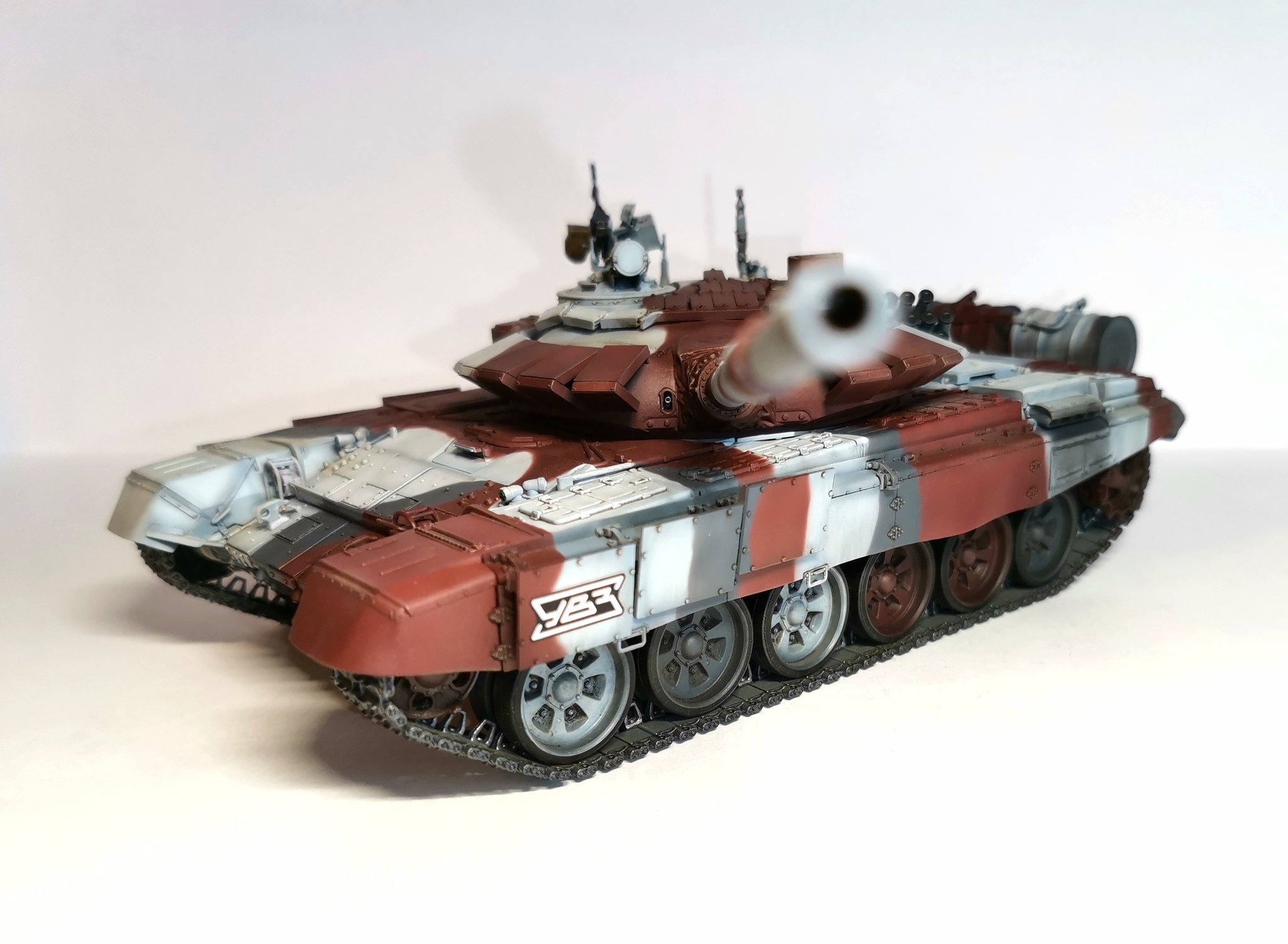 Российский основной боевой танк Т-72Б3 обр. 2014 г. 1/35 Meng - Моё, Стендовый моделизм, 1:35, т-72, БТТ, Долгострой, Длиннопост