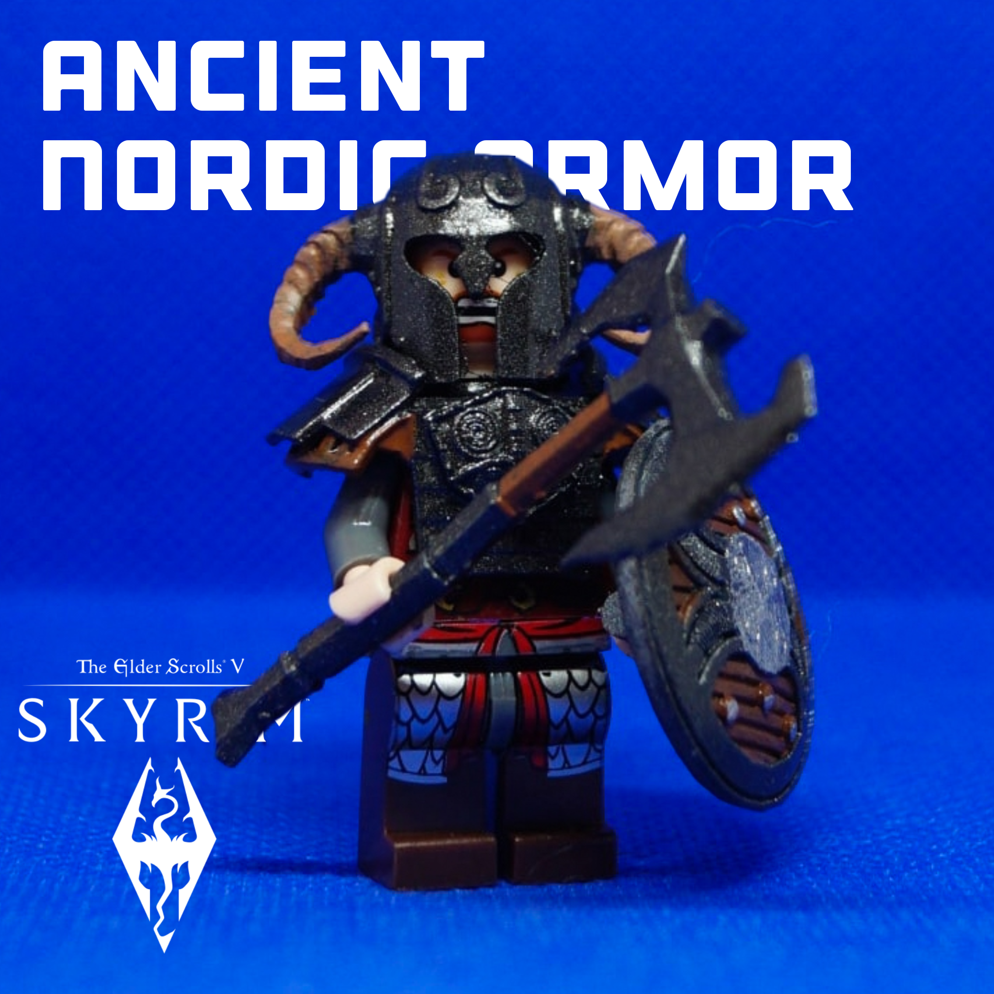 Lego Skyrim/ Morrowind - Моё, LEGO, Конструктор, 3D печать, Игрушки, Фигурки, The Elder Scrolls V: Skyrim, The Elder Scrolls III: Morrowind, Длиннопост