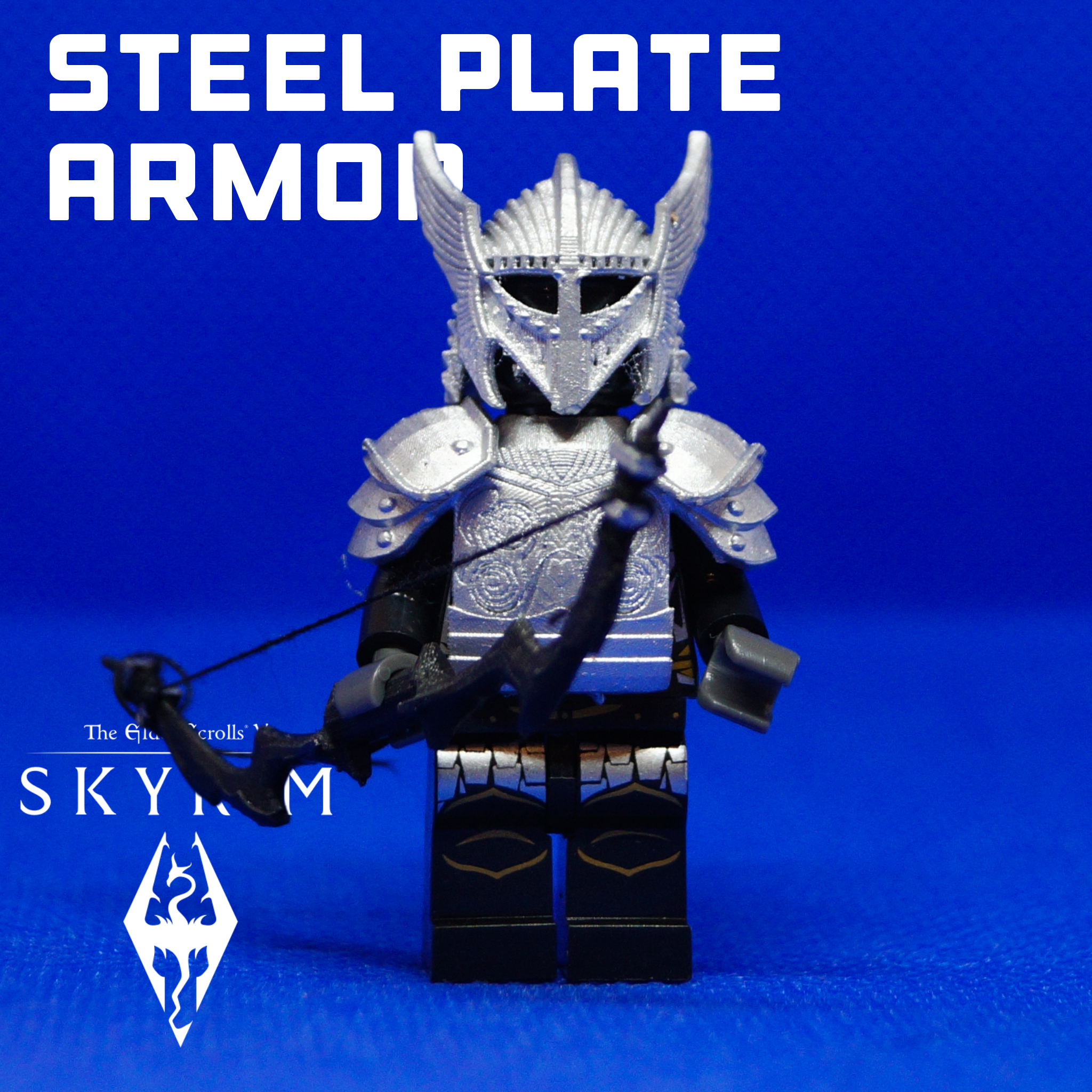 Lego Skyrim/ Morrowind - Моё, LEGO, Конструктор, 3D печать, Игрушки, Фигурки, The Elder Scrolls V: Skyrim, The Elder Scrolls III: Morrowind, Длиннопост