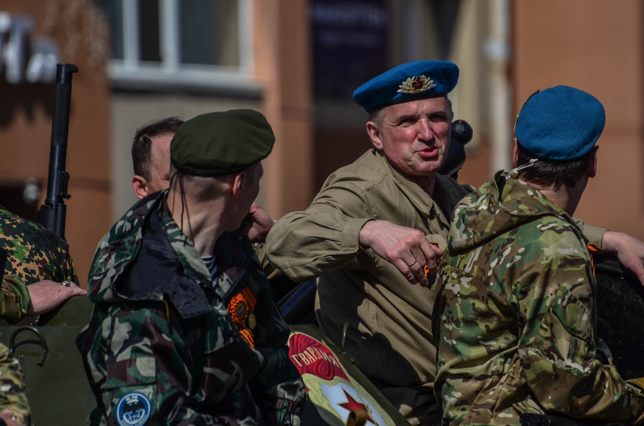 May 9 in Soviet / part 2 - My, May 9 - Victory Day, Soviet, KhMAO, The Great Patriotic War, Yugorsk, Victory parade, The Second World War, Airborne forces, Army, Red Army, Military equipment, Military, Paratroopers, Longpost