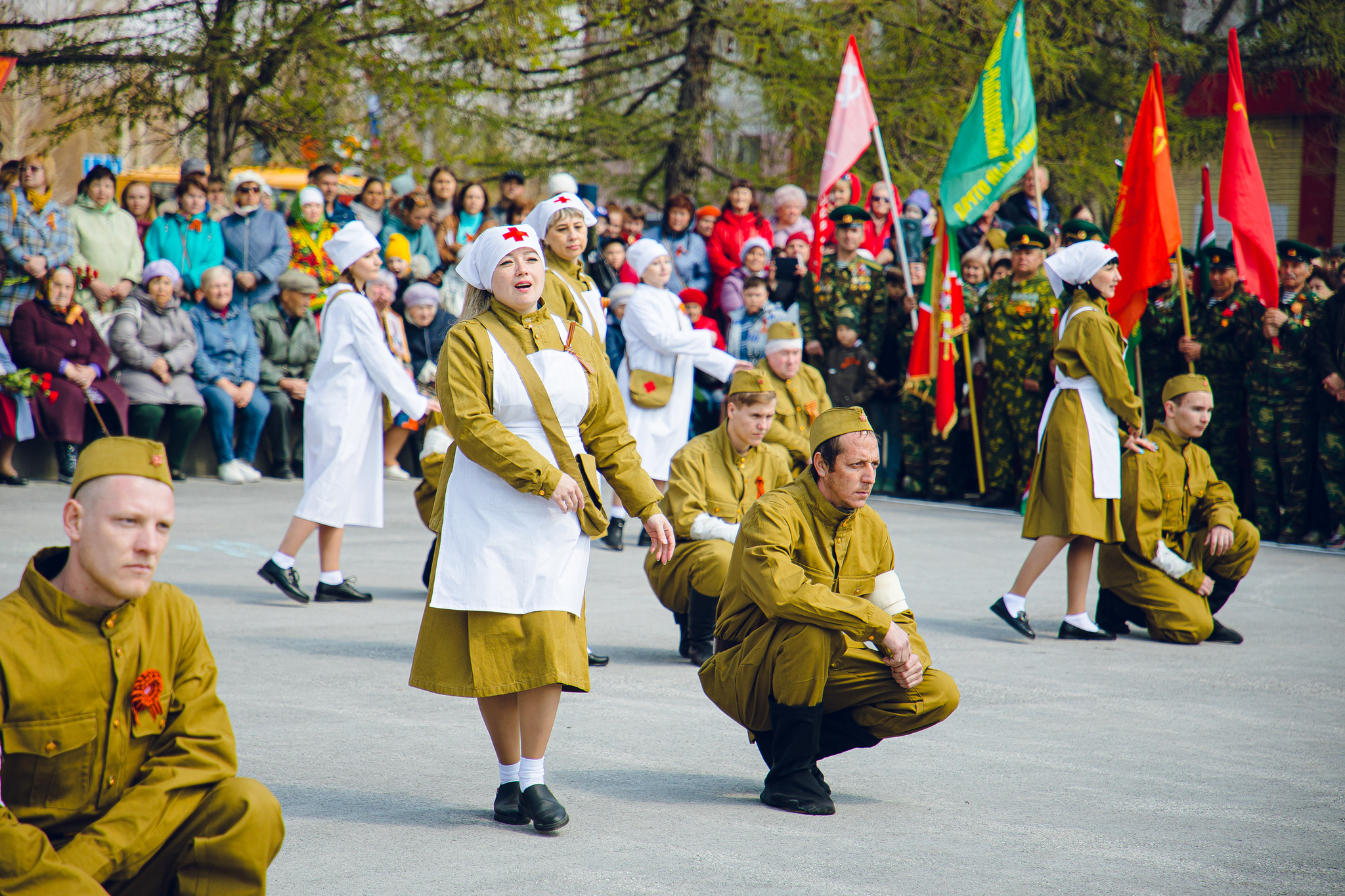 9 мая День Победы в небольшом провинциальном городе - Моё, Фотография, Великая Отечественная война, Профессиональная съемка, 9 мая - День Победы, Длиннопост