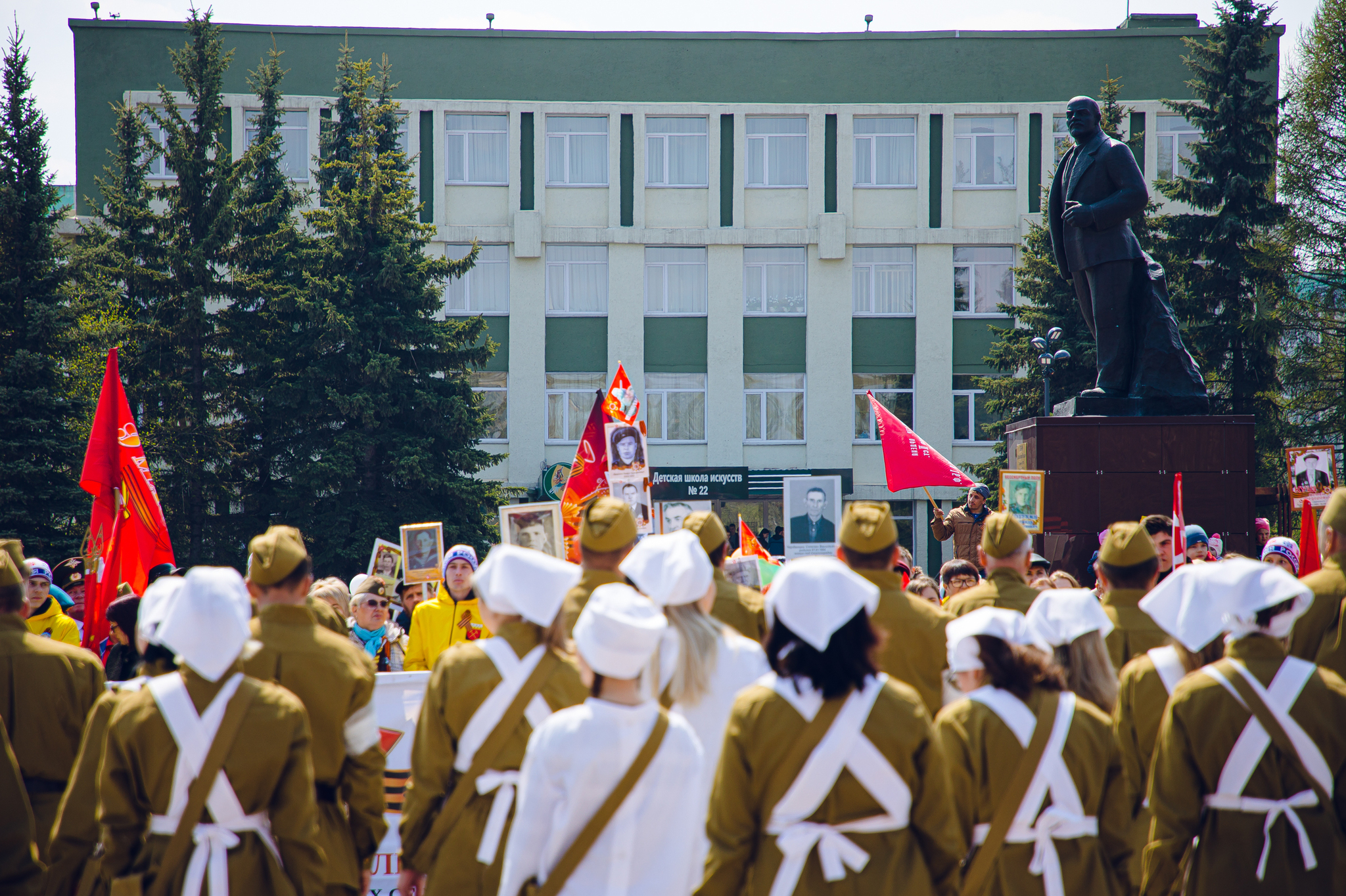 9 мая День Победы в небольшом провинциальном городе - Моё, Фотография, Великая Отечественная война, Профессиональная съемка, 9 мая - День Победы, Длиннопост