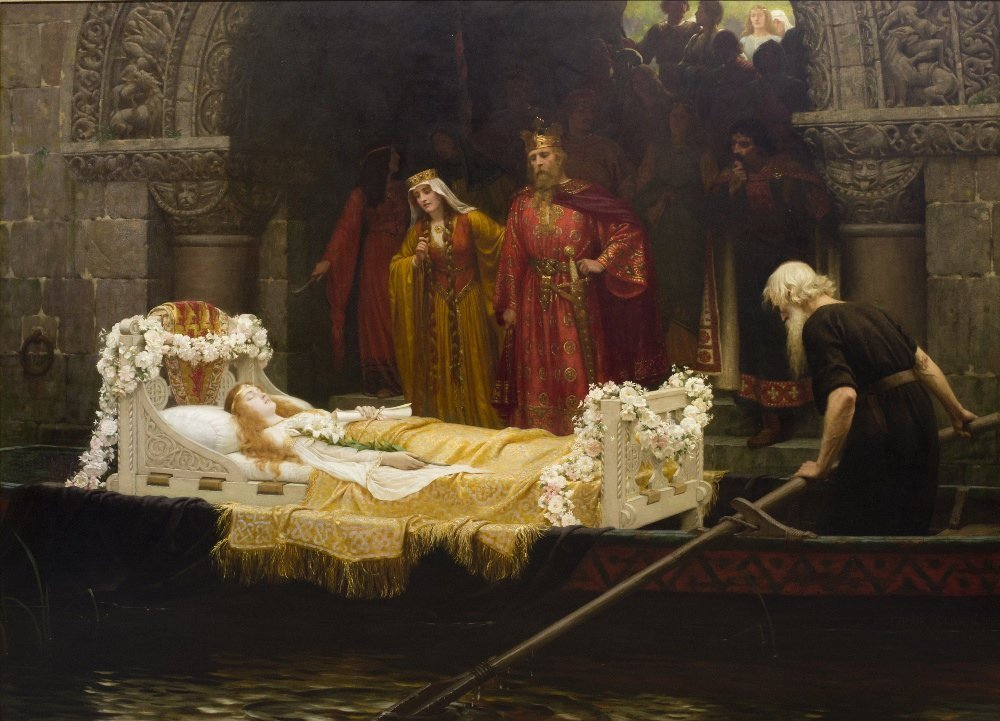 Art by Edmund Blair Leighton - Art, Princess, Knights, Middle Ages, Nobles, Longpost, Pre-Raphaelites, Romanticism