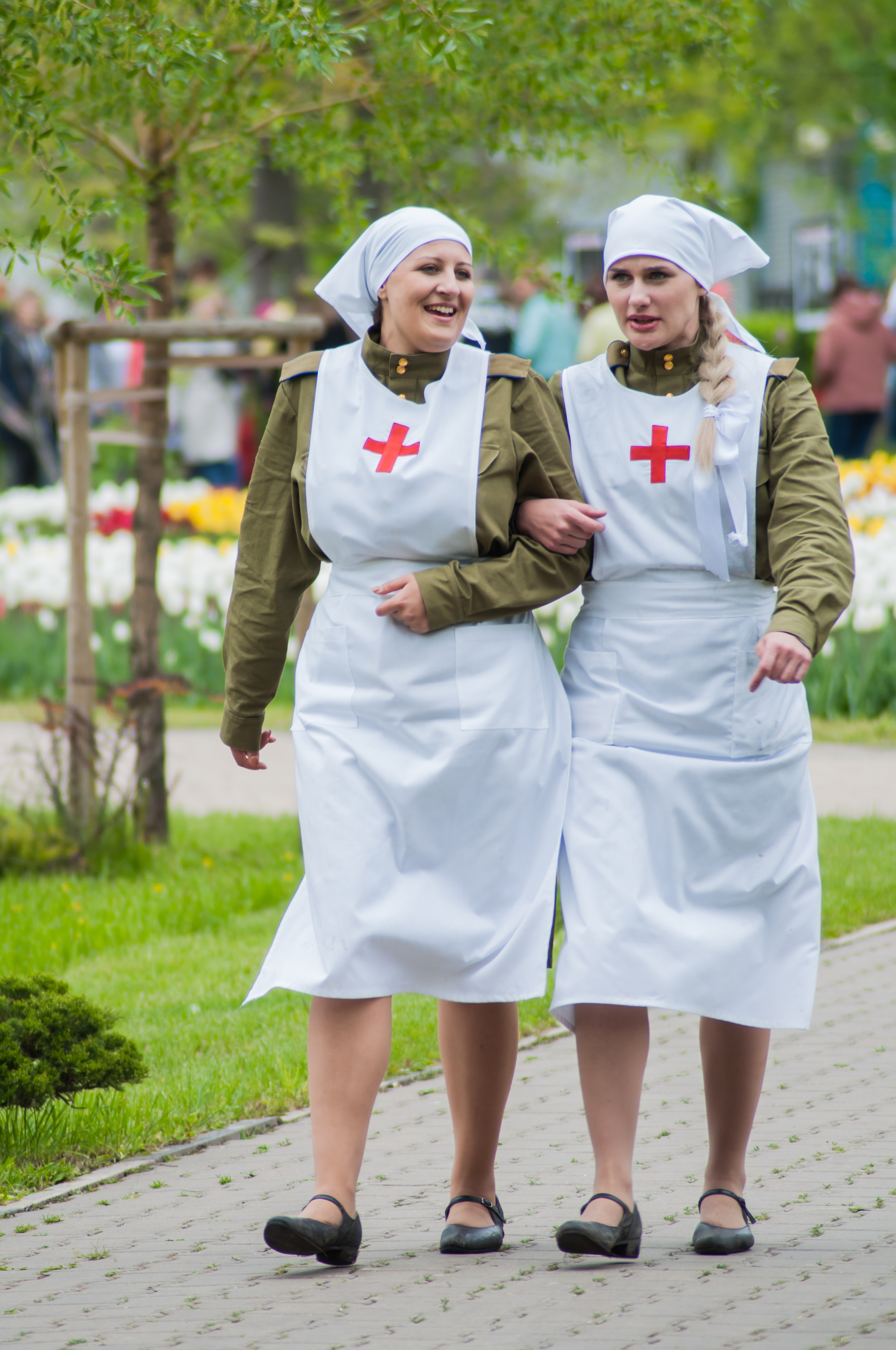 Victory Day in Belgorod in faces - My, The photo, Holidays, The park, Spring, May 9 - Victory Day, Costume, Walk, Belgorod, People, Longpost