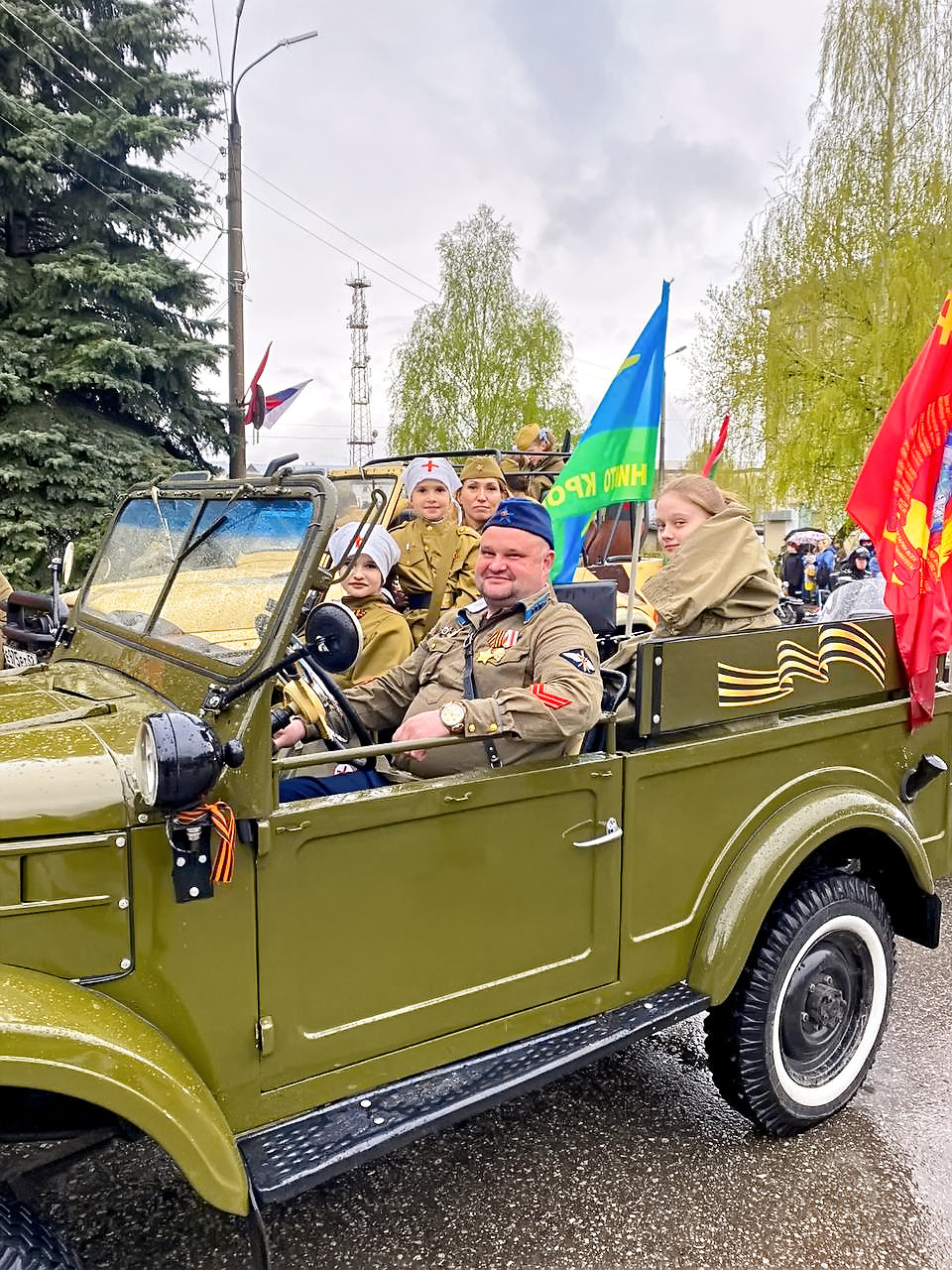 The memory of the Victory lives in people - My, The Great Patriotic War, May 9 - Victory Day, Parade, Memory, Gorodets, Nizhny Novgorod, Longpost