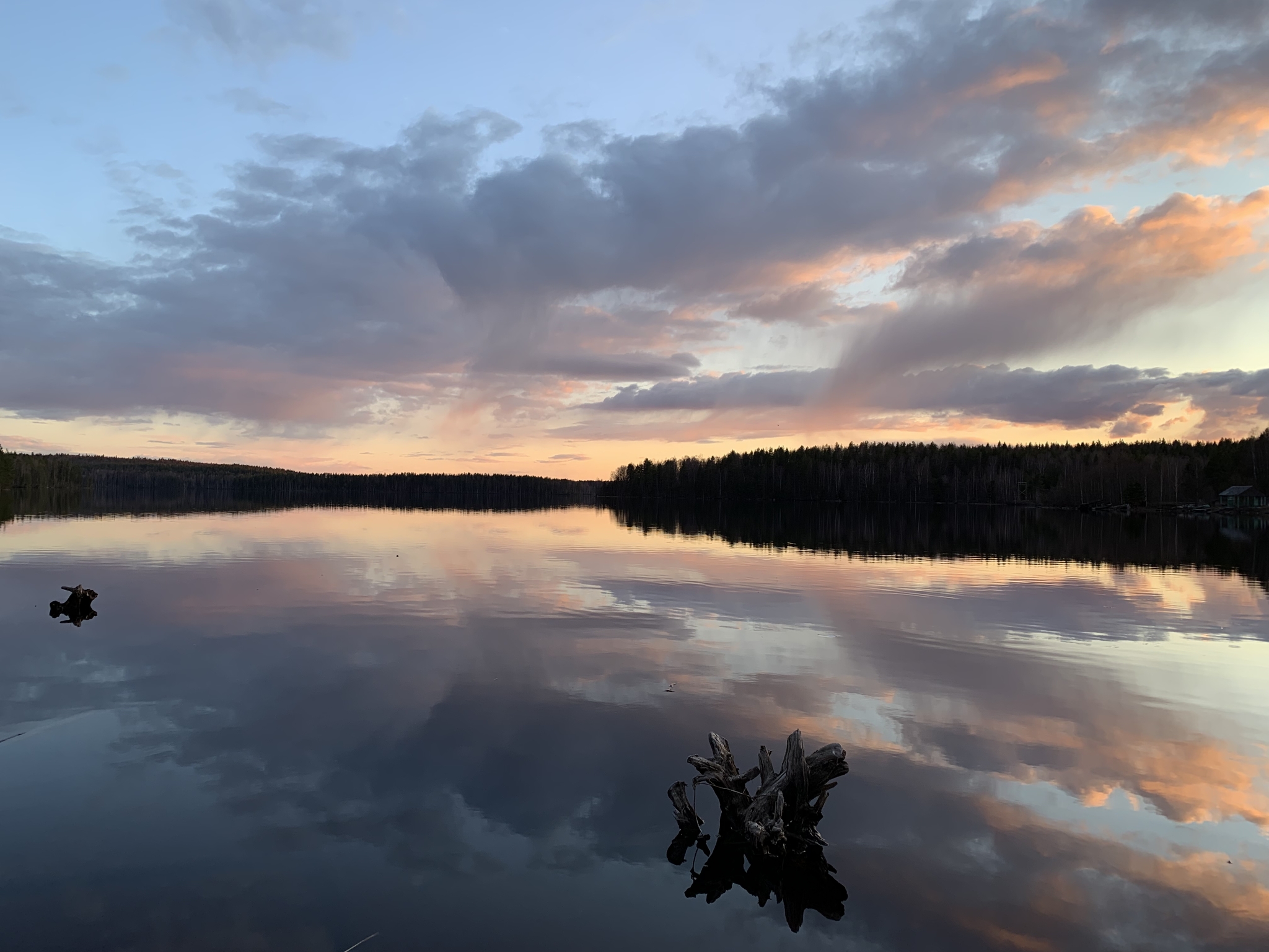 Beauty of Karelia - My, Travels, Relaxation, Road trip, Карелия, Waterfall, Reserves and sanctuaries, Road, Petrozavodsk, Saint Petersburg, Hydroelectric power station, Sunset, Holidays, Russia, Longpost