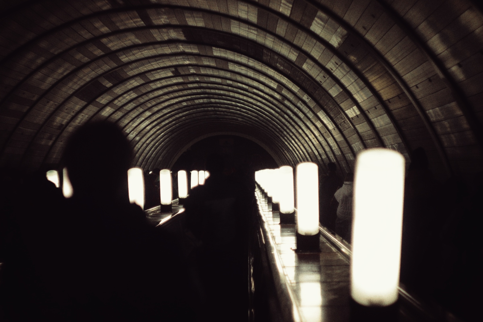 Moscow metro as a conductor of souls - My, Metro, Canon, Beginning photographer