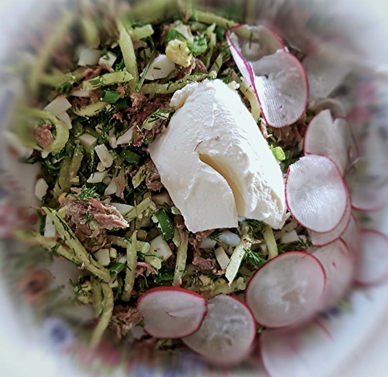 Okroshka - spring positive - My, Food, Recipe, Okroshka, Longpost, Kvass