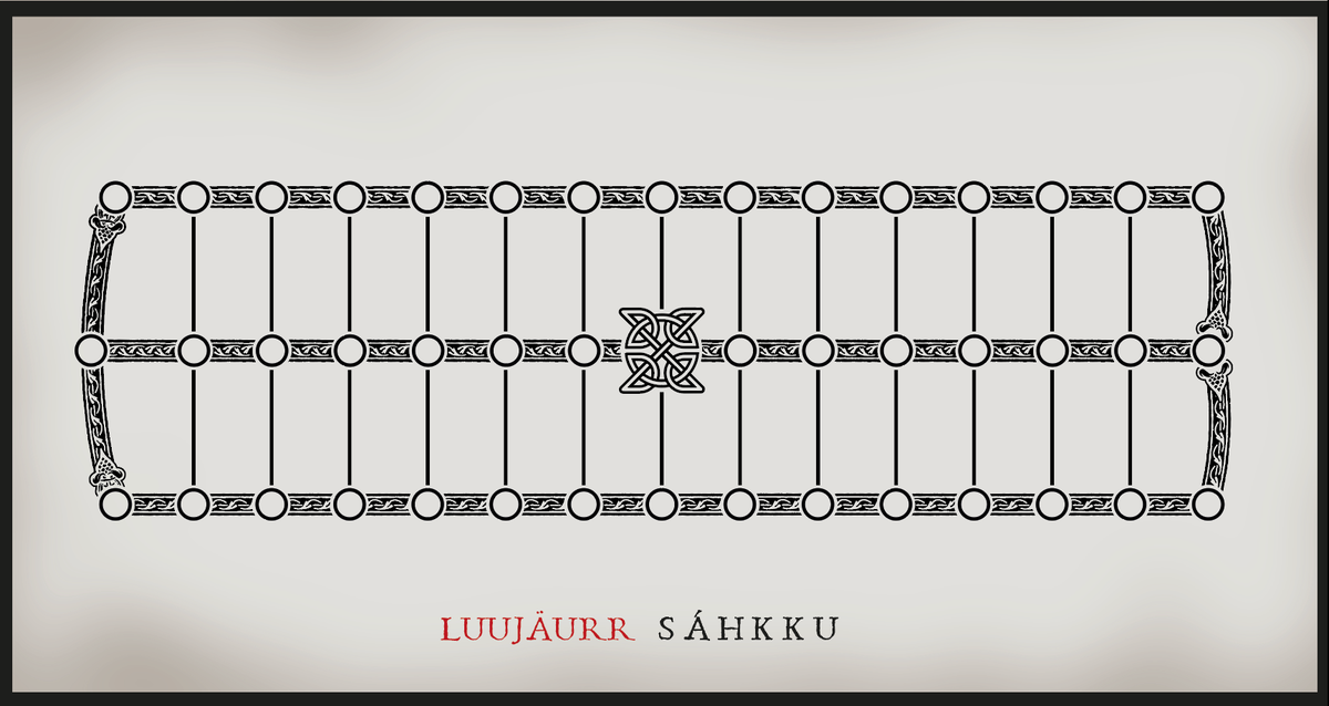 Sahkko Game Rules! - My, Games, Hnefatafl, Longpost, Retro Games, Board games, Викинги