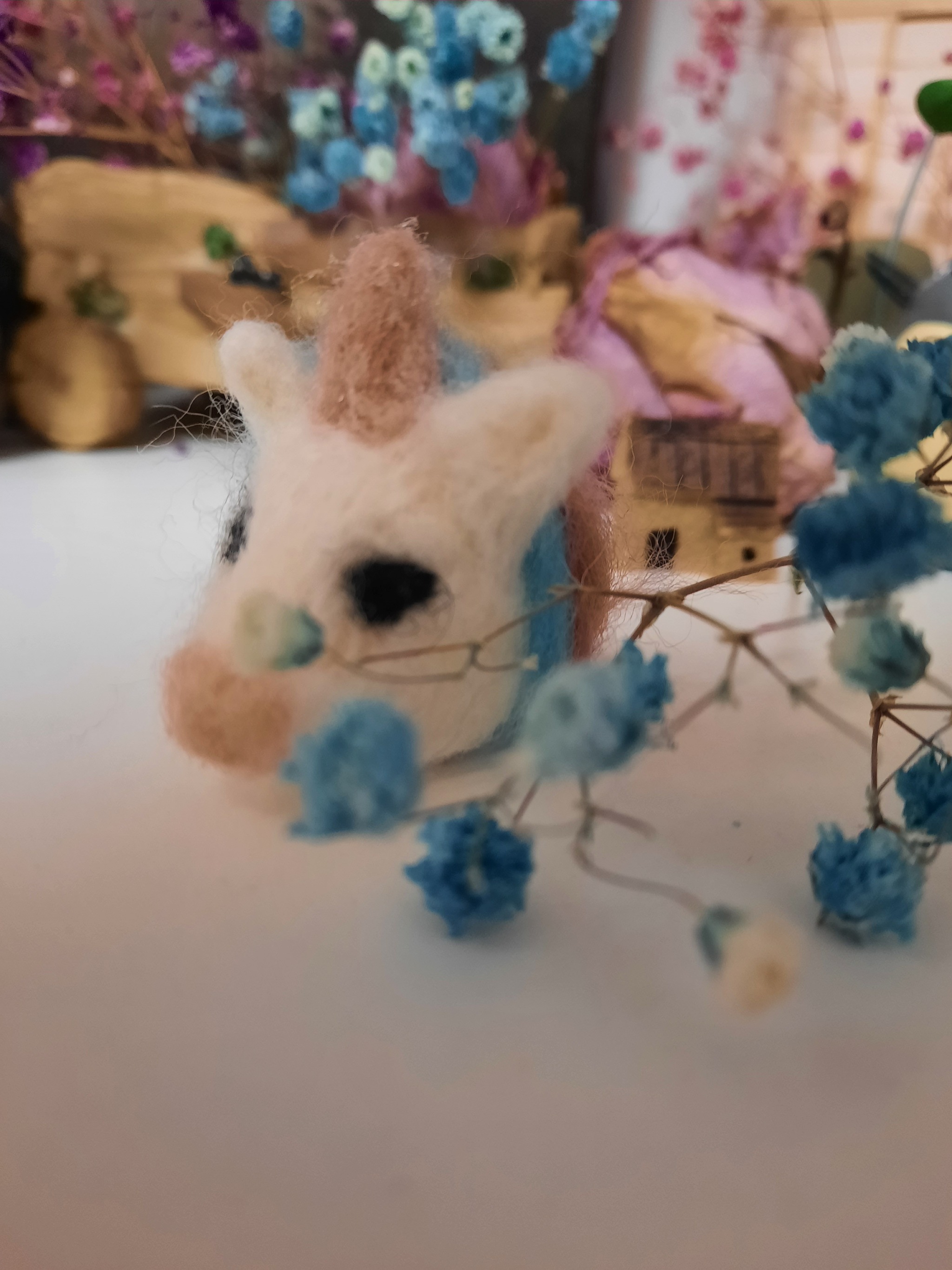 Animals on fingers - My, Needlework without process, Dry felting, Toys, Longpost