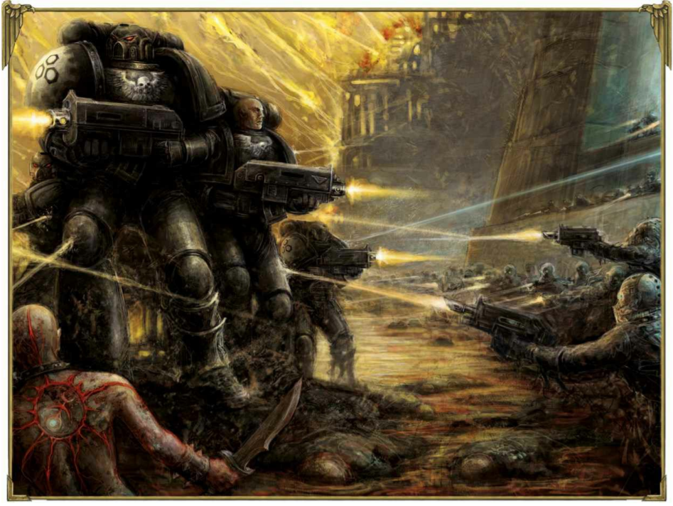 Reply to the post Warhammer 40k for dummies. - My, Warhammer 40k, Chaos space marines, Warhammer, Iron hands, Longpost