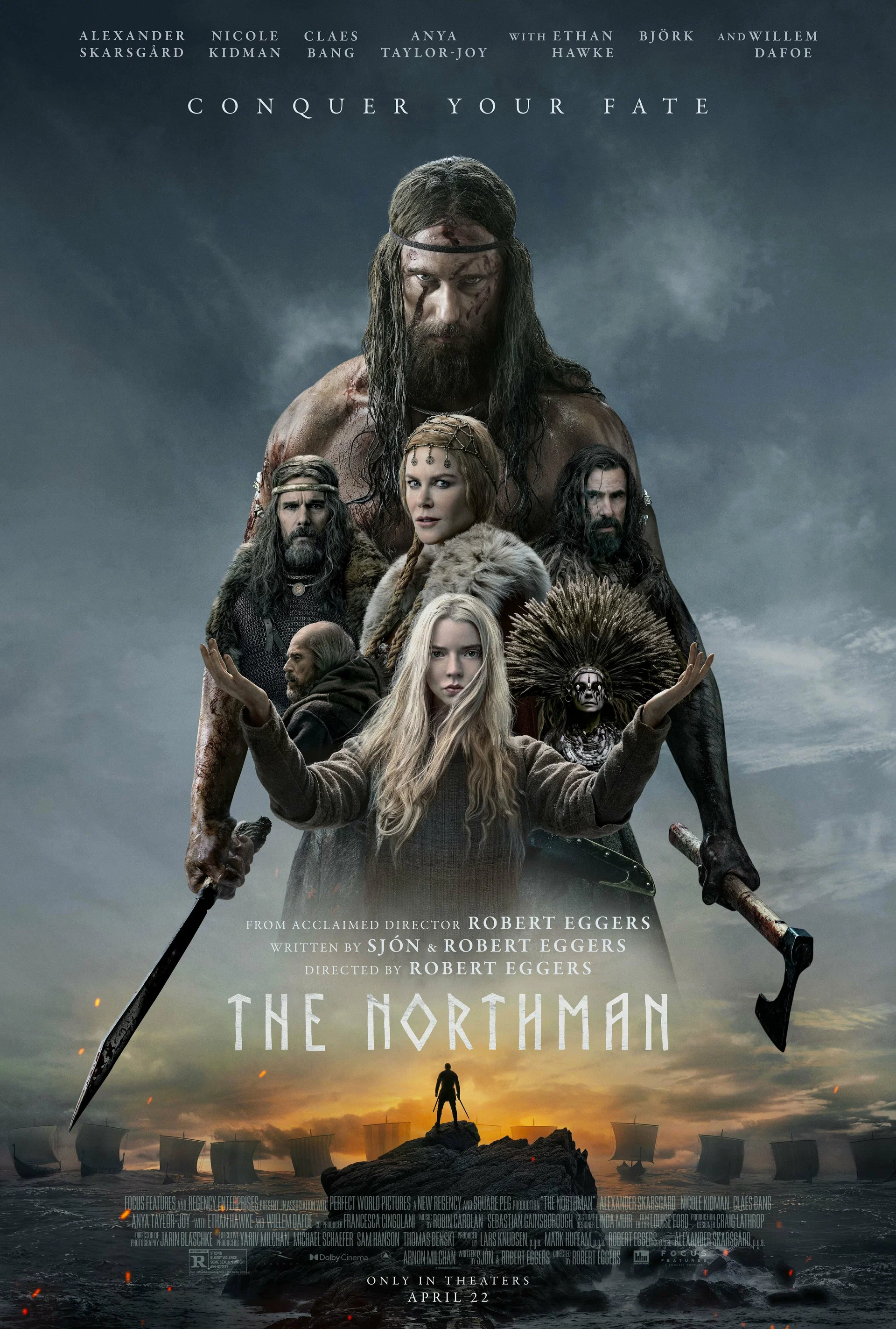 Varyag / The Northman (2022), Fantastic Beasts: Dumbledore's Mysteries (2022) and what else you can see - My, What to see, I advise you to look, Poster, Movies, New films, Screenshot, Brad Pitt, Channing Tatum, Actors and actresses, A selection, Humor, Comedy, Боевики, Hollywood, Sandra Bullock, Daniel Radcliffe, Fantastic Beasts: Mysteries of Dumbledore, Harry Potter, Screen adaptation, Nicole Kidman, Longpost