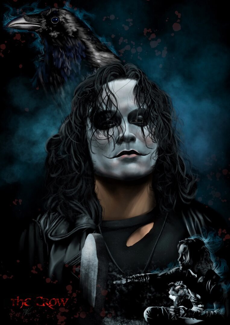 The Crow - Art, Crow, Brandon Lee, Actors and actresses, Celebrities