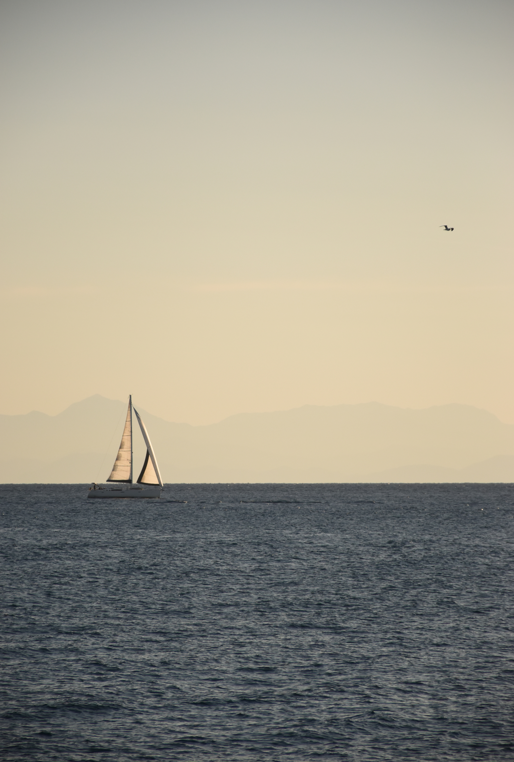 Dawn - My, Nikon, Sunrises and sunsets, dawn, Mediterranean Sea, Greece, Rhodes, Longpost